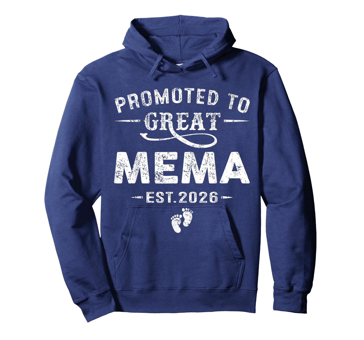 Promoted to Great Mema Est 2026 Pregnancy Announcement T-Shirt