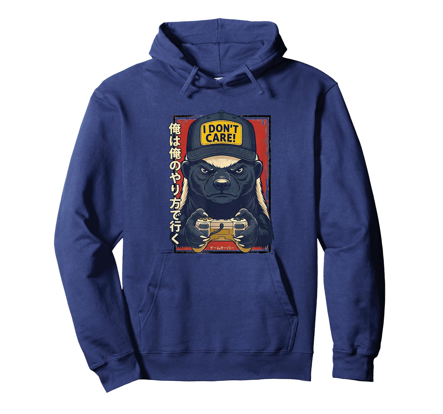 I Don’t Care - Honey Badger Gamer Design T-Shirt