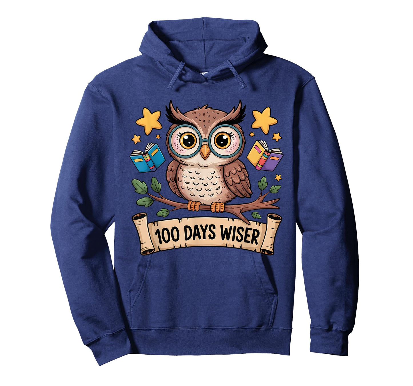 Cute Owl 100 Days Wiser Teacher Student Celebration T-Shirt