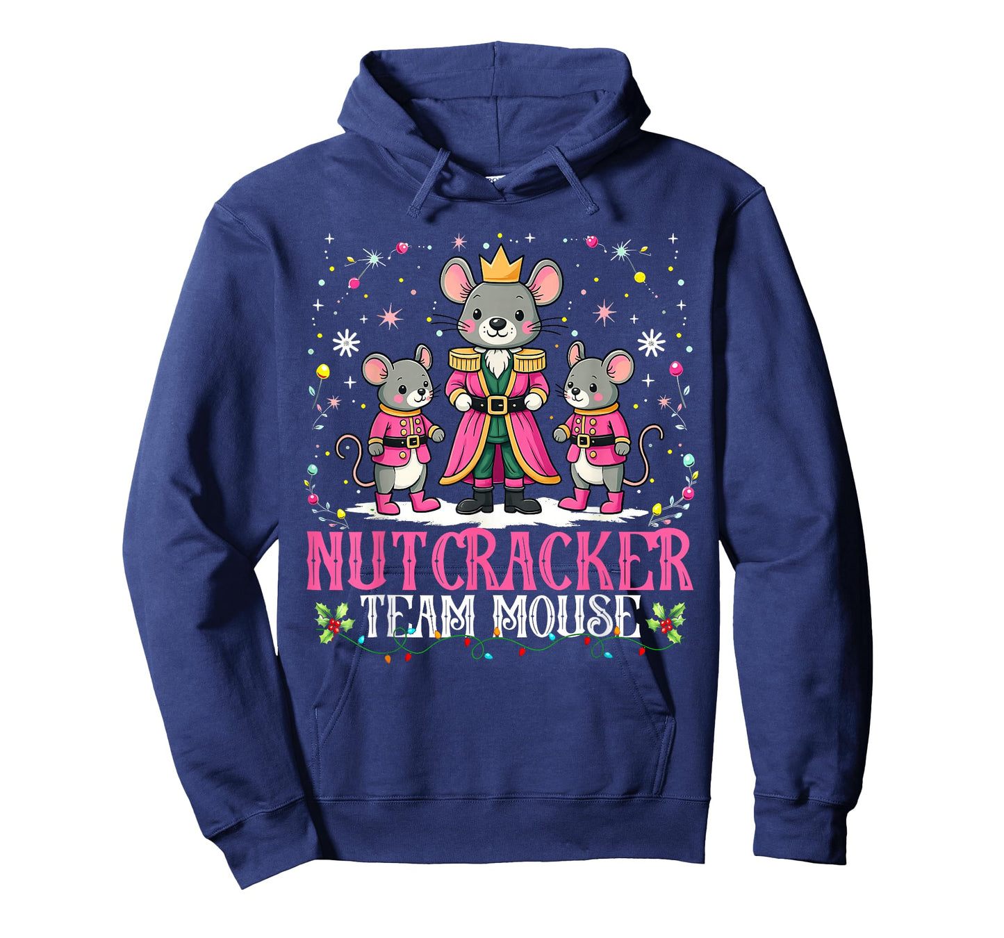 Nutcracker Team Mouse Christmas Dance Ballet Merry Christmas T-Shirt