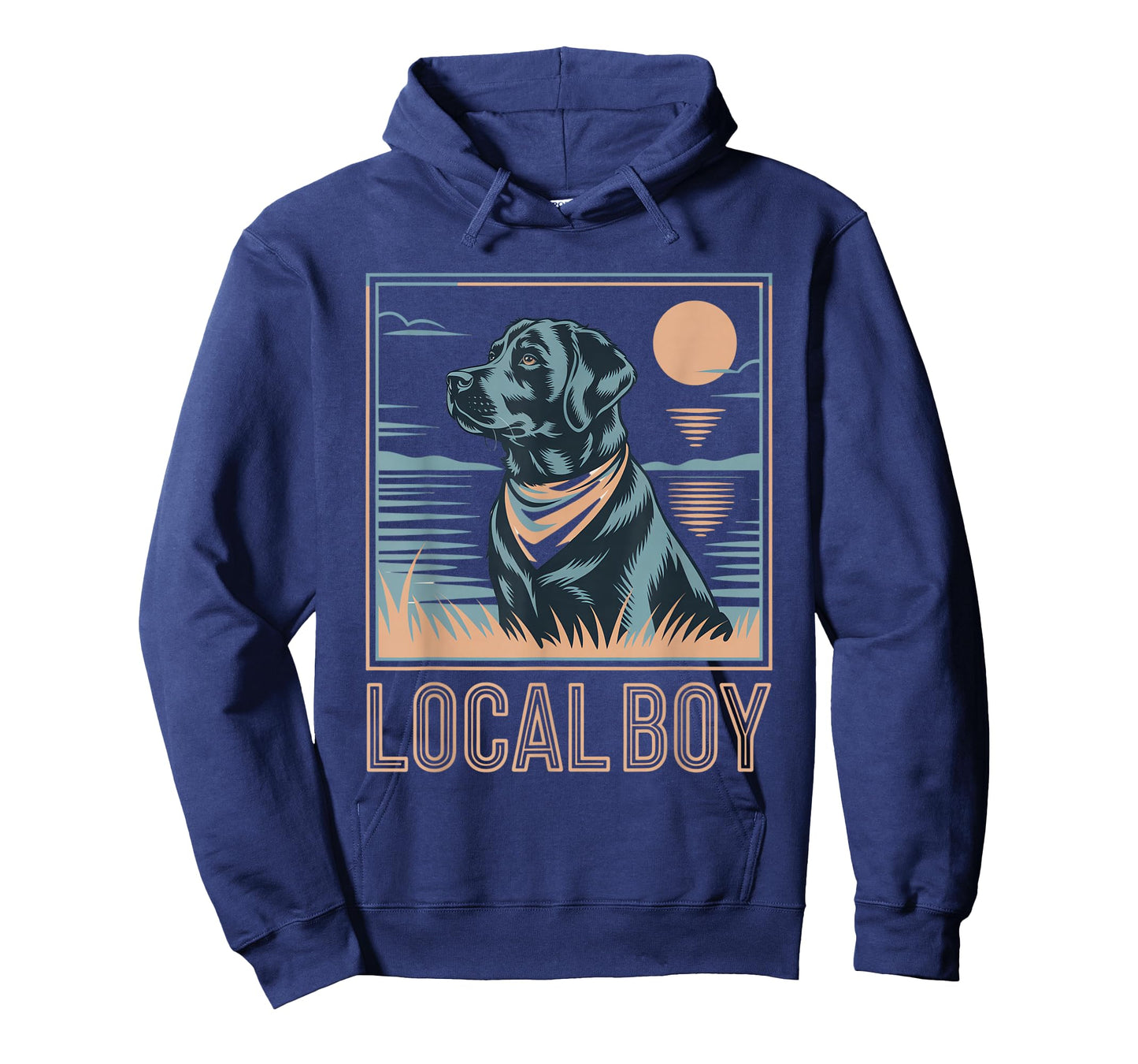 Local Boy Labrador Hunting Dog Duck Hunting T-Shirt