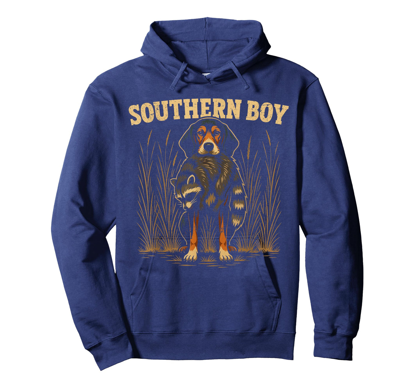 Coon Hunting Raccoon Hunter Hound Dog Southern Boy T-Shirt