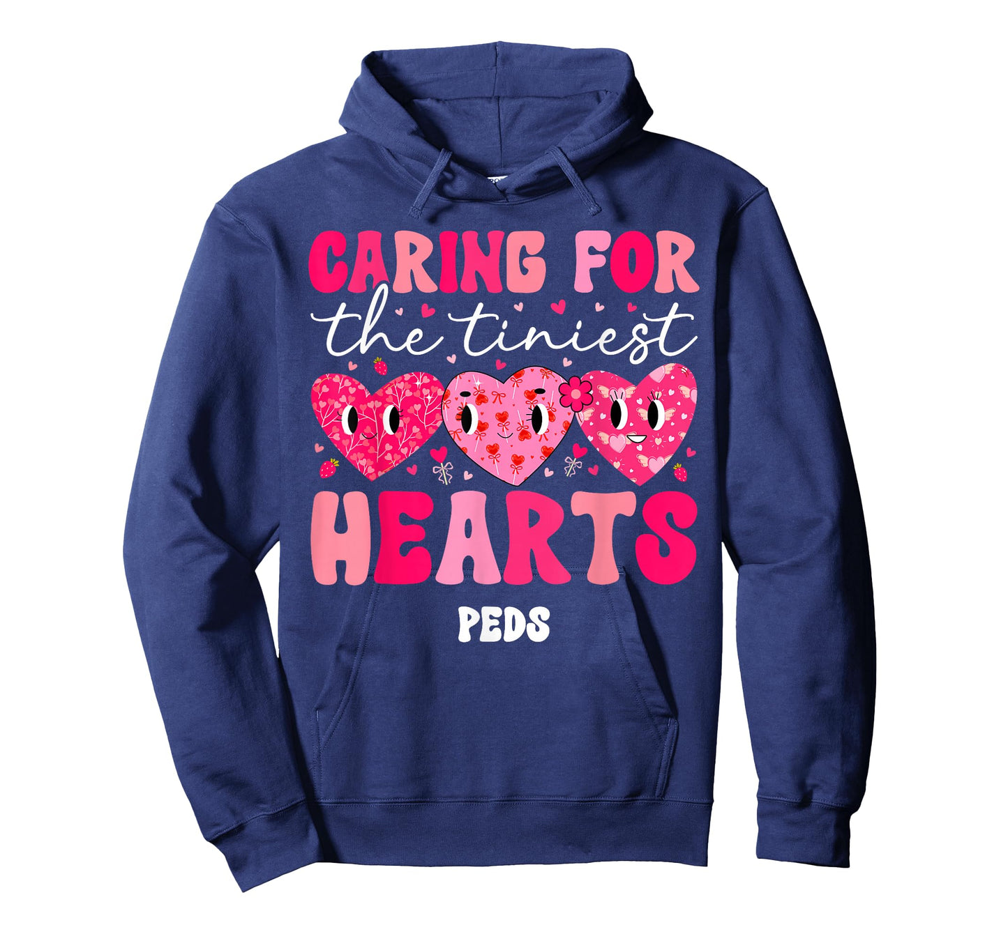 Groovy Peds Nurse Valentine Pediatric Nurse Valentines Day T-Shirt