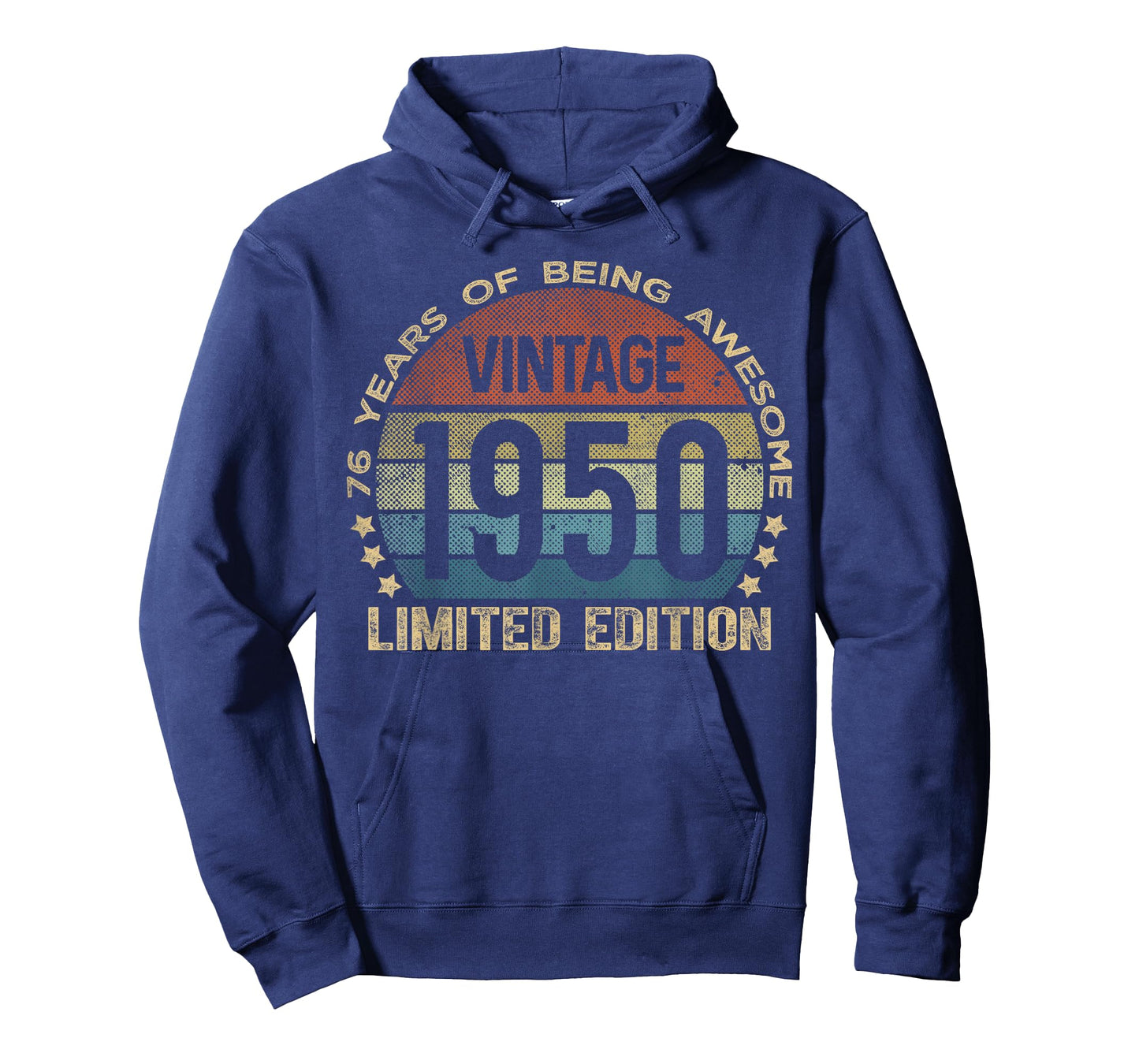 76 Year Old Gifts Vintage 1950 Limited Edition 76th Birthday T-Shirt