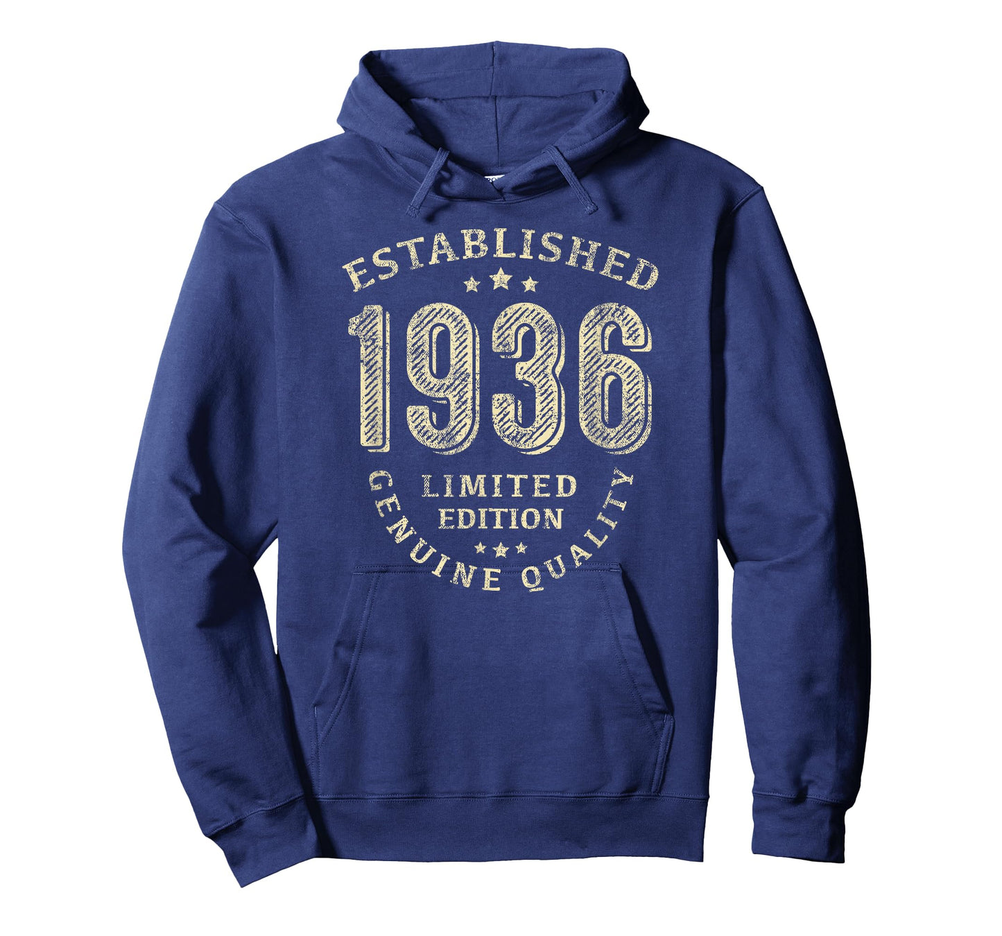 Vintage 1936 Birthday Men Grandpa Established Graphic T-Shirt