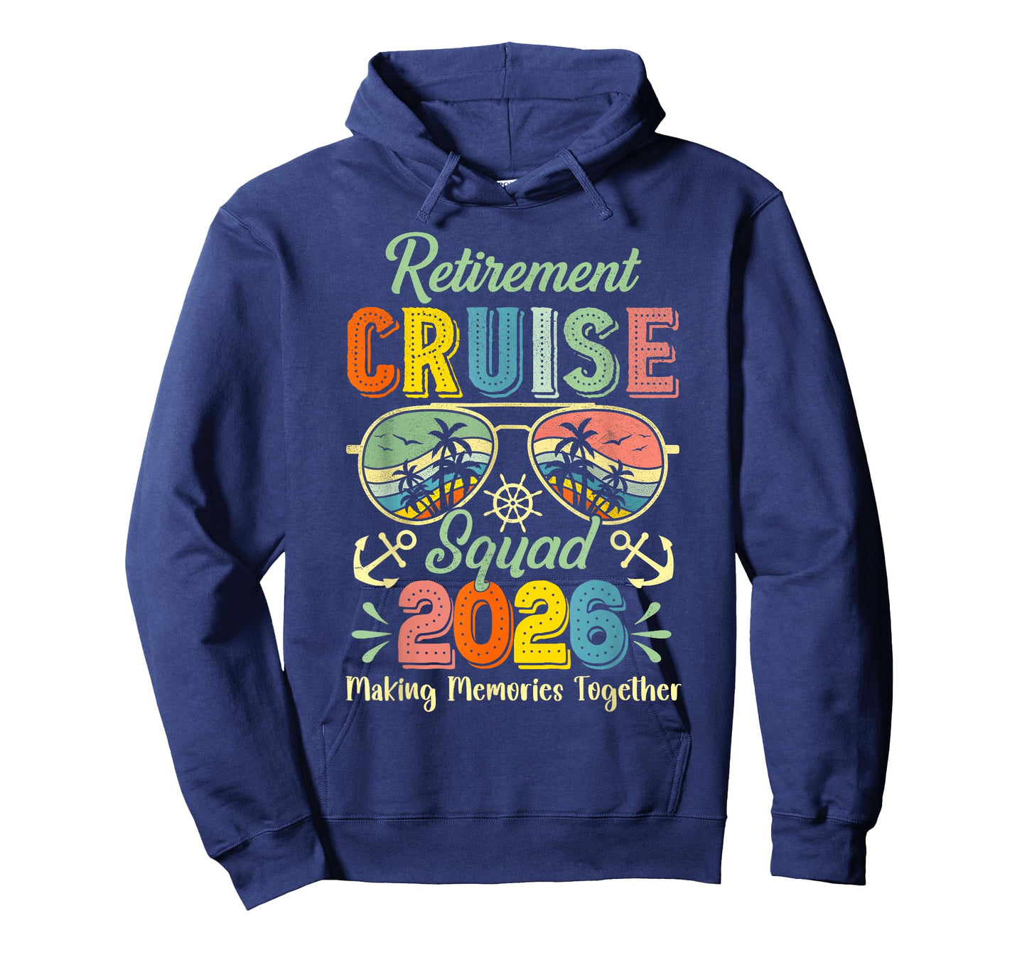 Vintage Retirement Cruise Squad 2026 Cruise Retiree Vacation T-Shirt