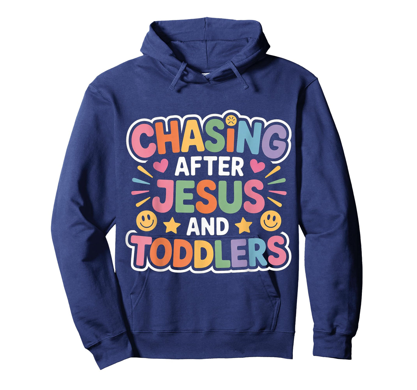 Chasing After Jesus and Toddlers Christian Chaos - T-Shirt