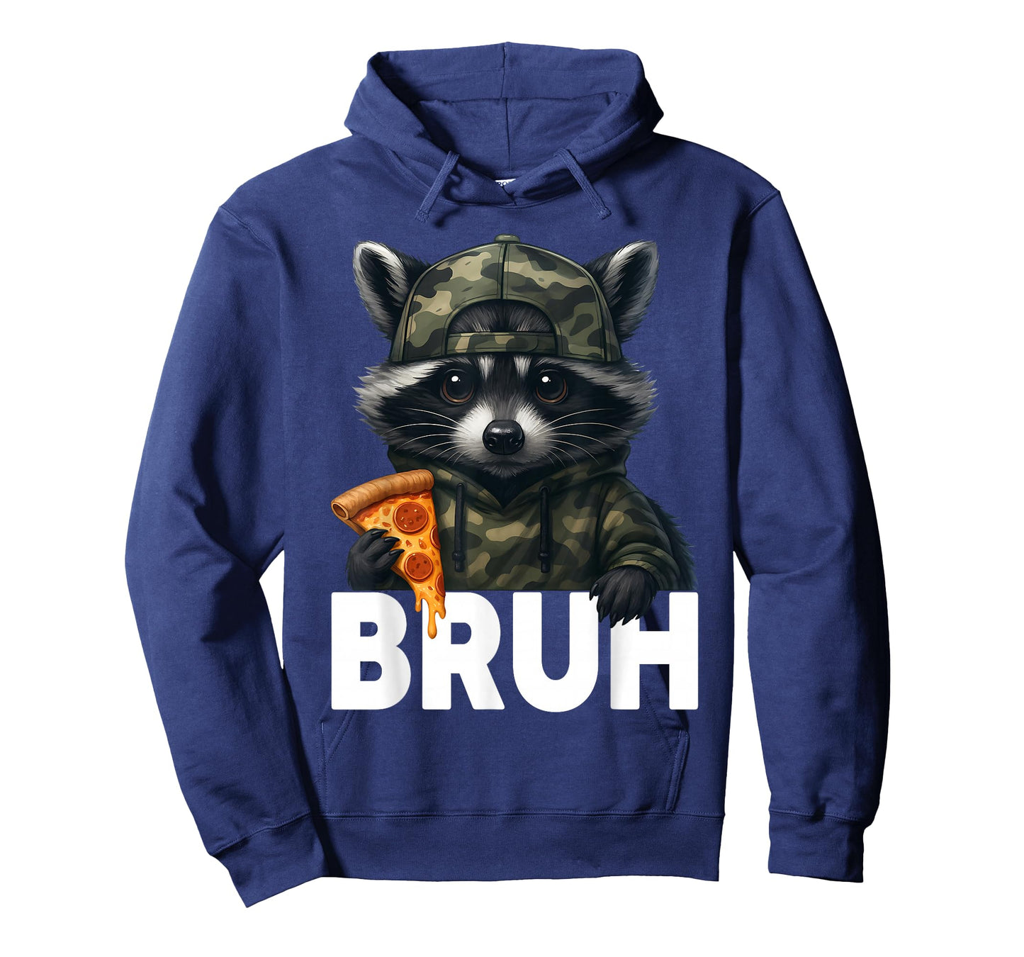 Funny Raccoon Bruh Meme Teens Boys Girls Men Graphic T-Shirt