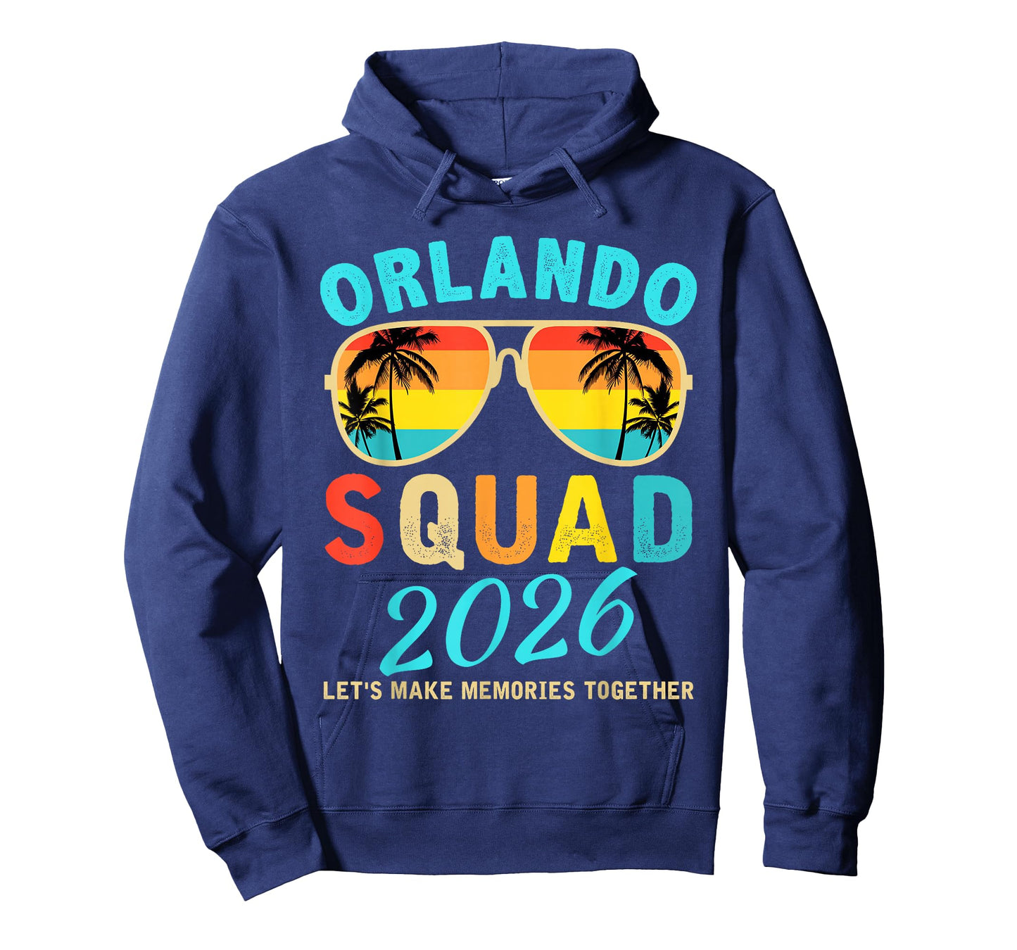 Family Vacation 2026 Orlando Friends Group Vacation Matching T-Shirt