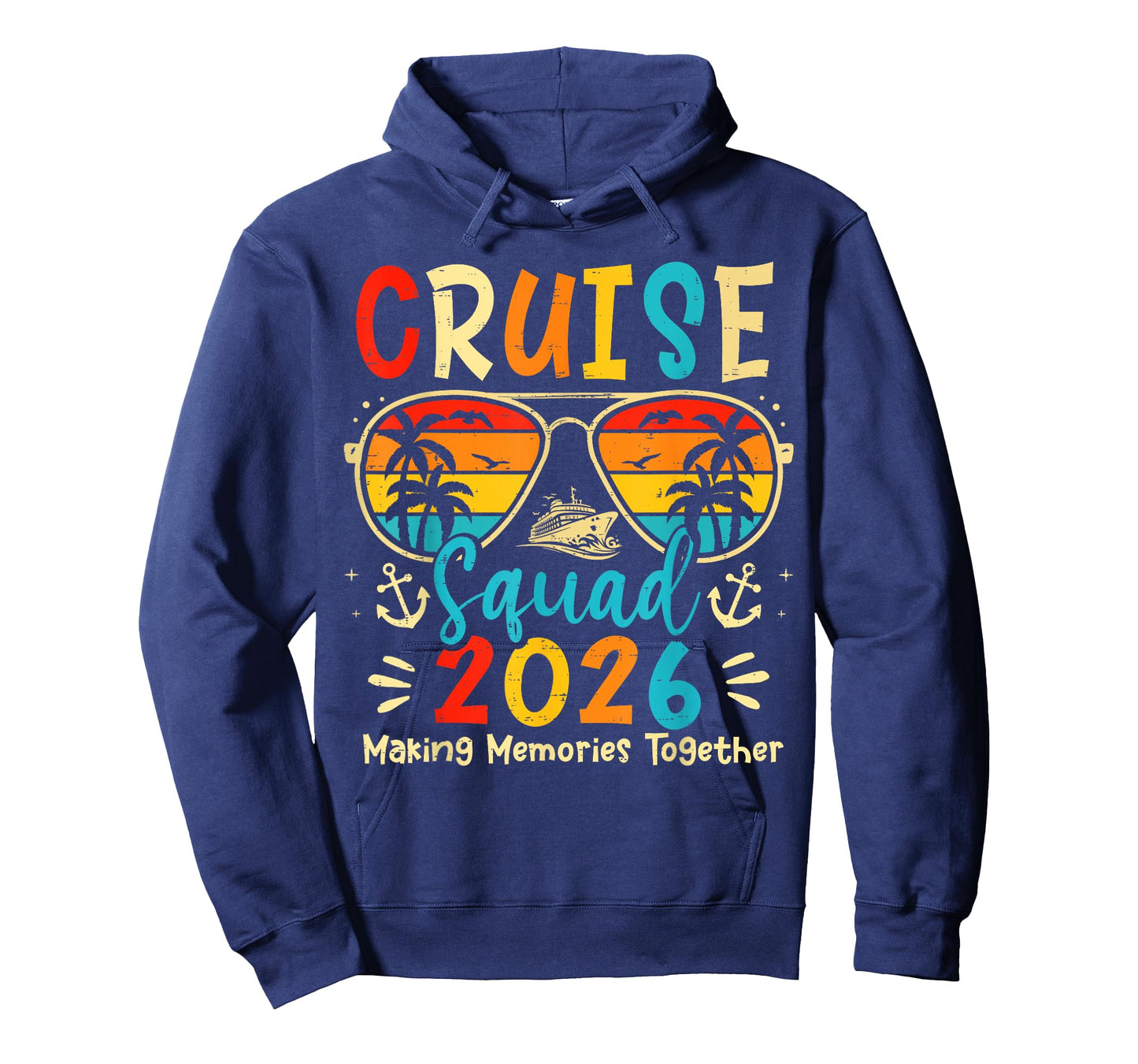 Cruise Squad 2026 Family Group Matching Summer Vacation T-Shirt