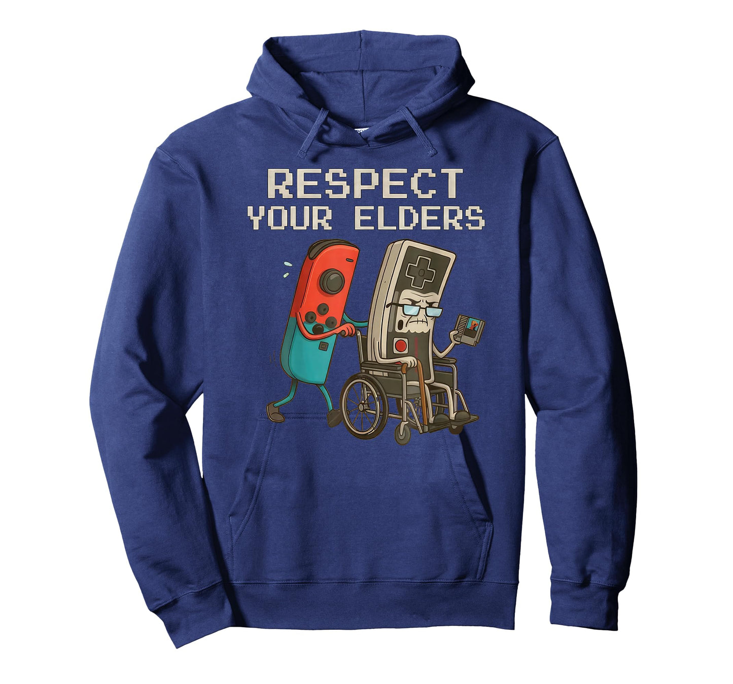 Respect Your Elders Gaming Control Retro Funny Gamer T-Shirt