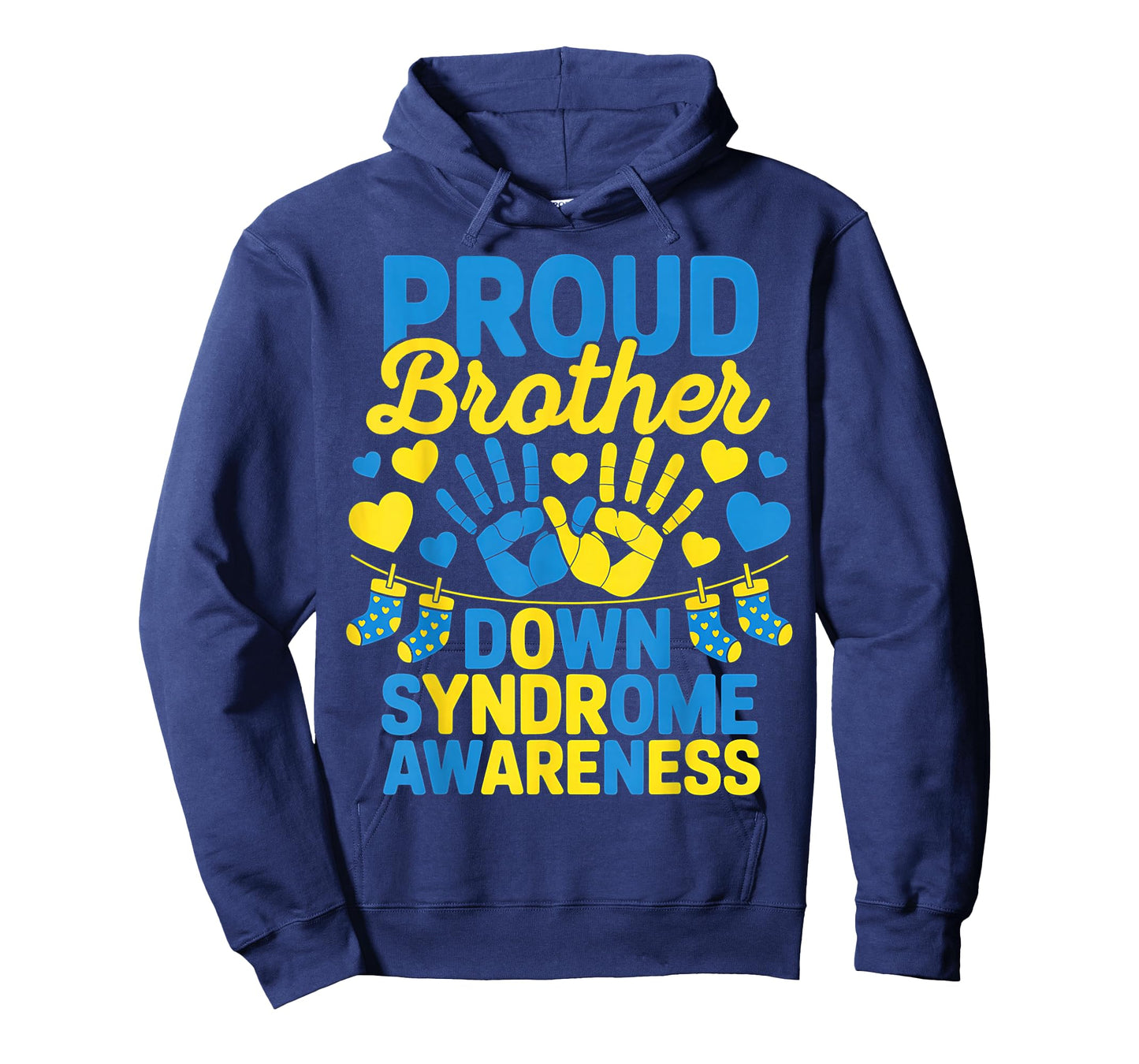 Proud Brother Down Syndrome Awareness Day Matching Family T-Shirt