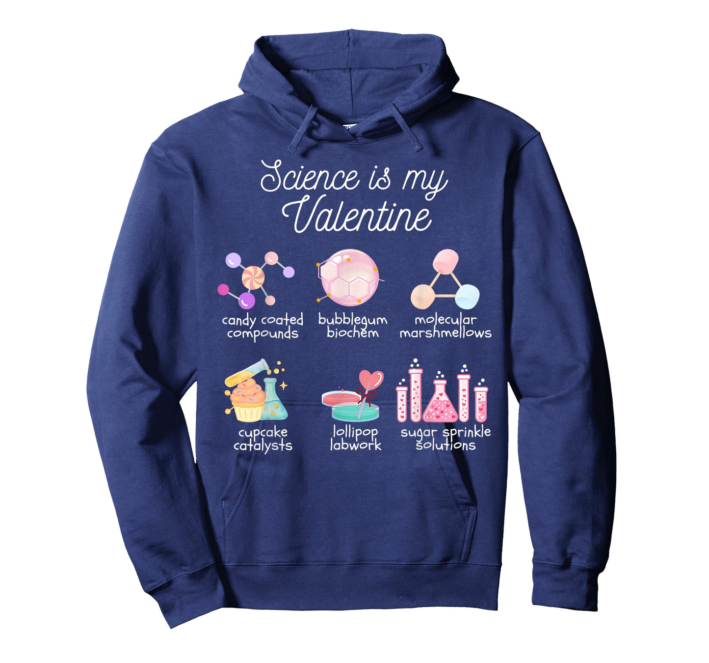 Science is My Valentine Chemistry Biology Physics Teacher T-Shirt