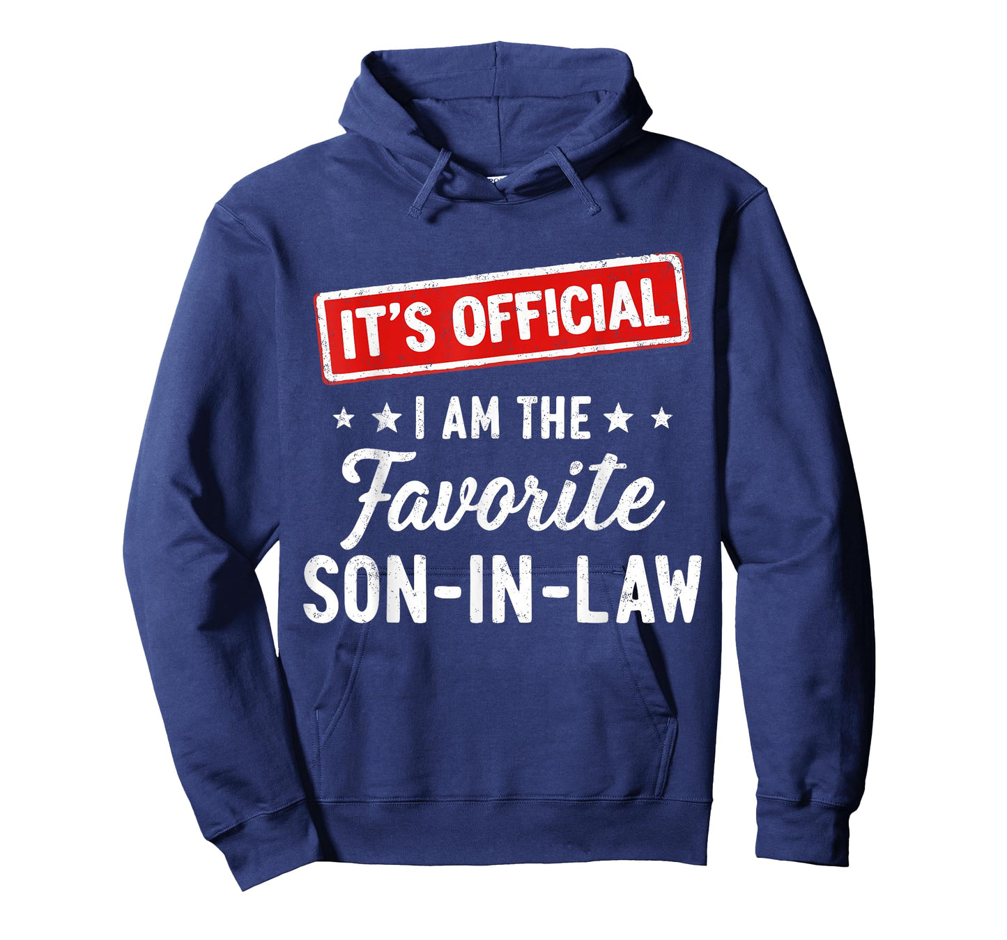 It's Official I'm The Favorite Son in Law Funny Family Humor T-Shirt