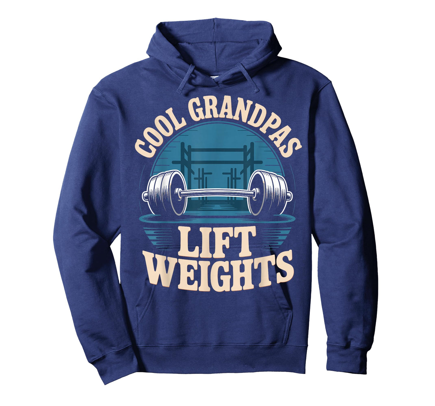 Cool Grandpas Lift Weights Funny Weightlifting Grandpa Gym T-Shirt