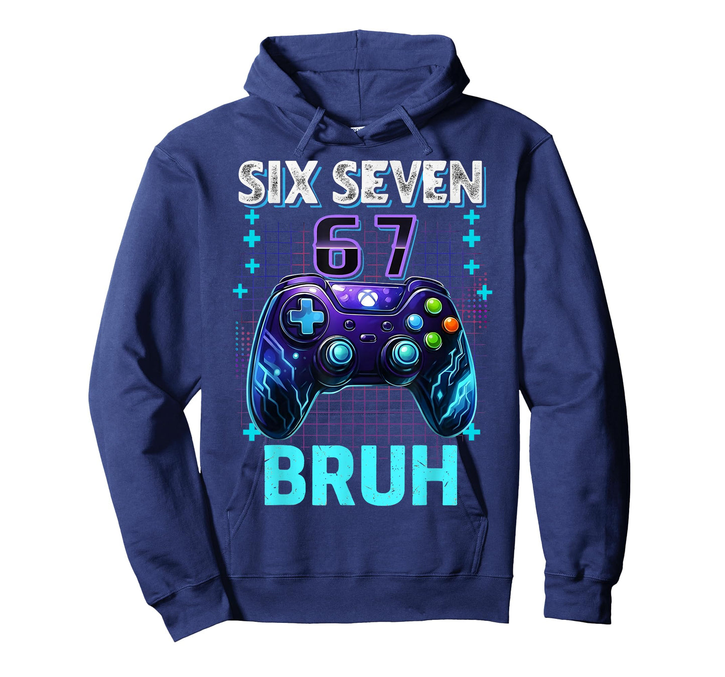 Funny Six Seven 67 Bruh Birthday Boy Gamer Gift for Boys Kid T-Shirt