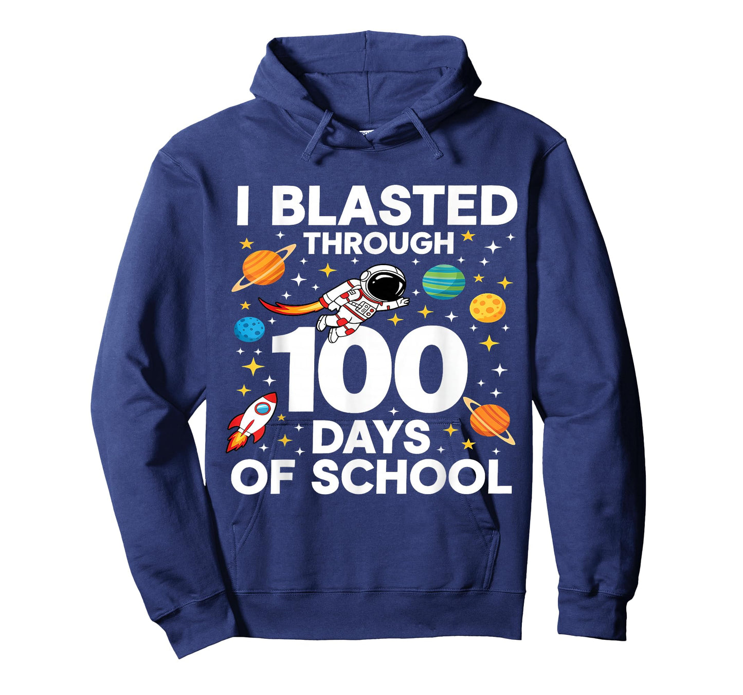 I Blasted Through 100 Days of School 100th Day Teacher Kids T-Shirt