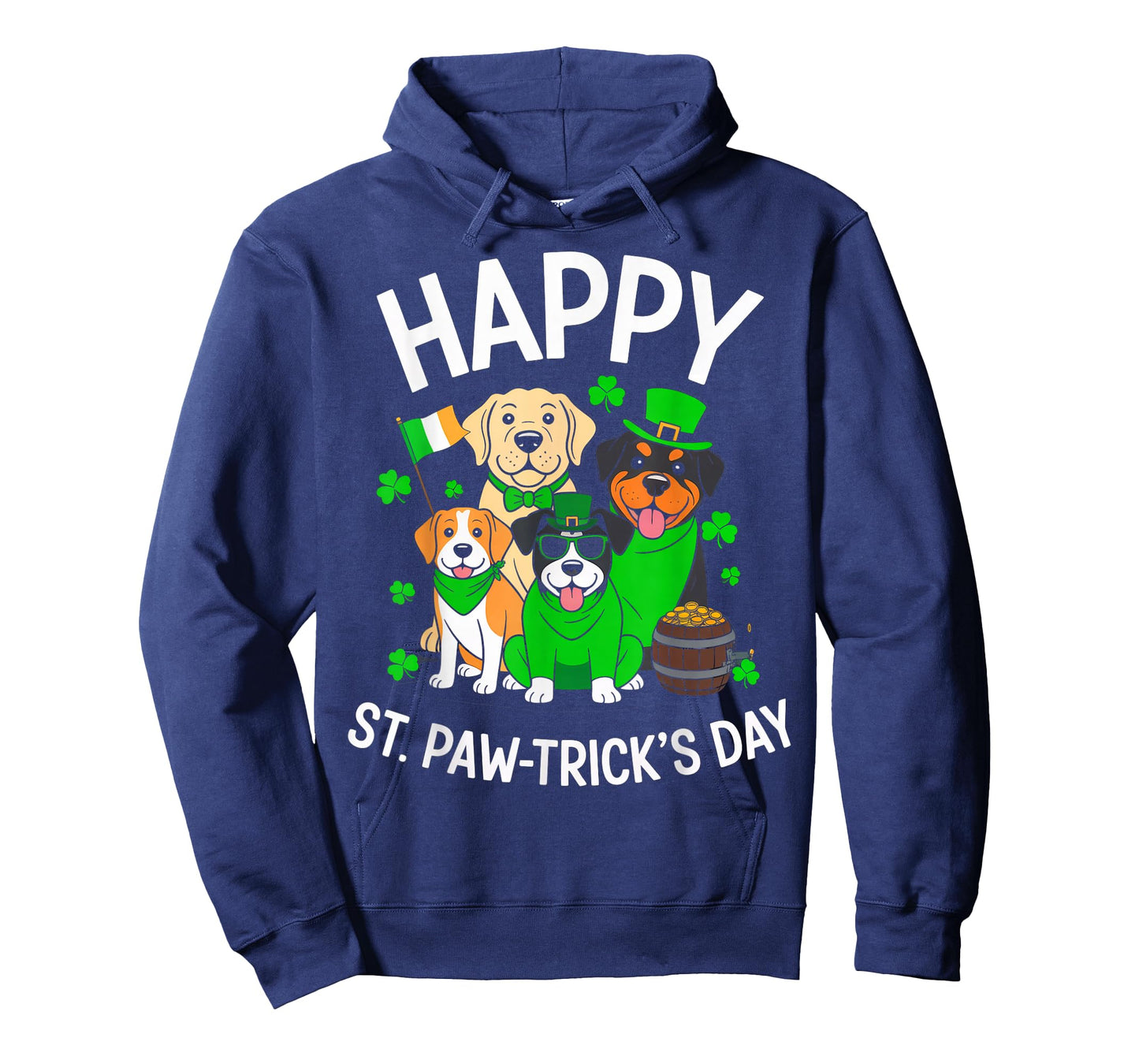 Happy St Pawtricks Day Dog St Patricks Day T-Shirt
