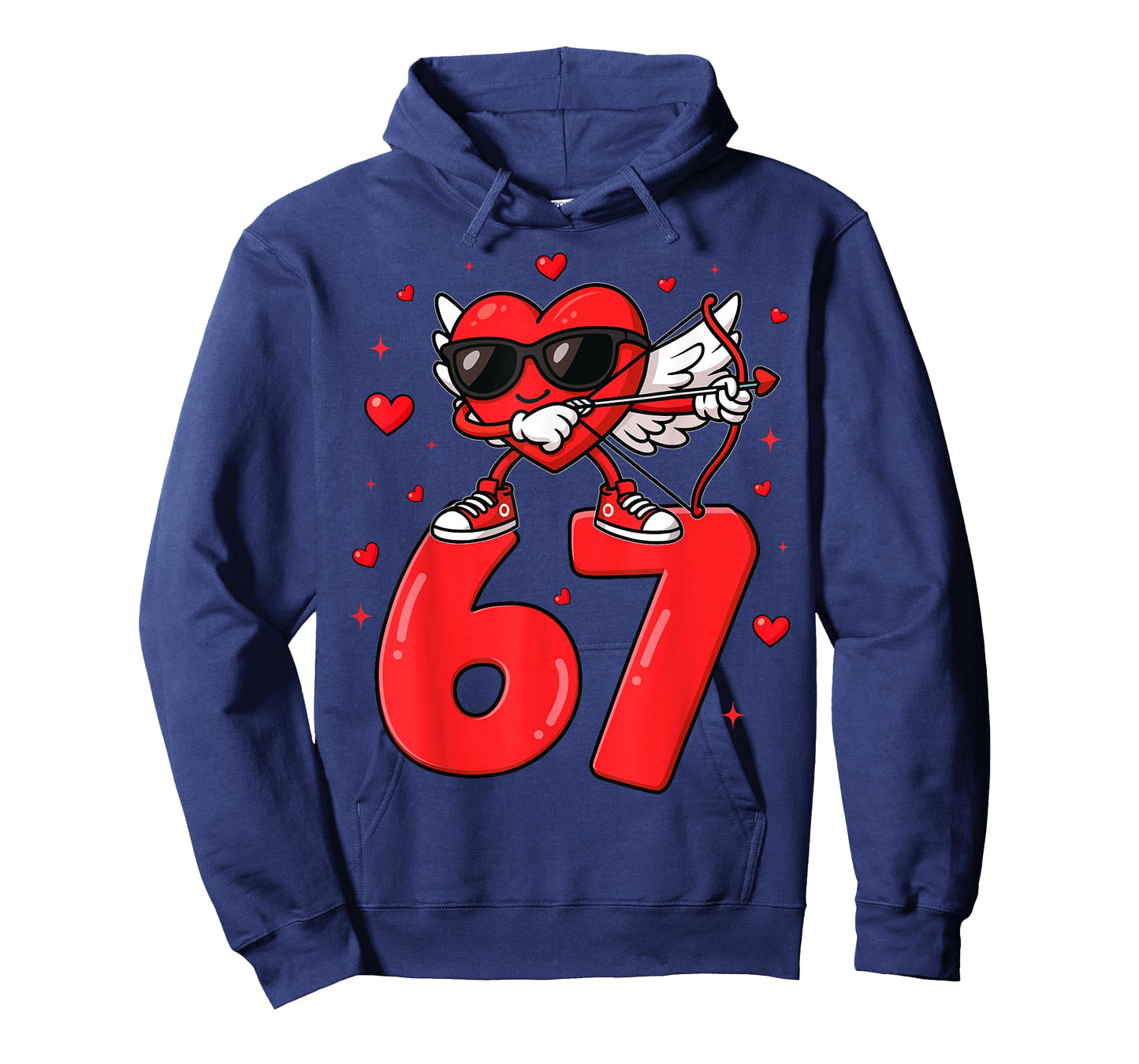 67 Six Seven for Kids Women Boys Girls Men Valentines Day T-Shirt