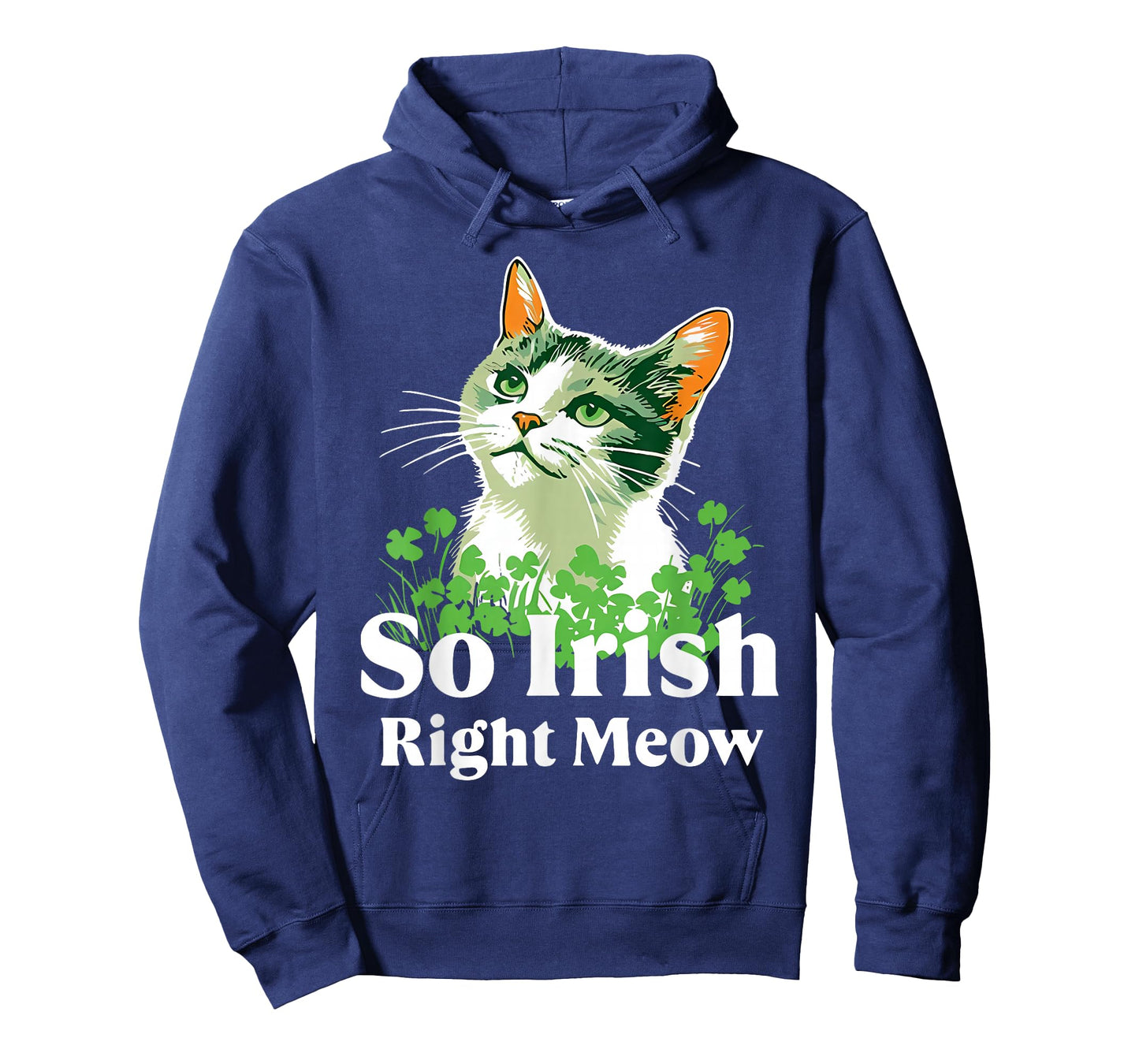 So Irish Right Meow St Patrick’s Day Retro Cat Lovers T-Shirt
