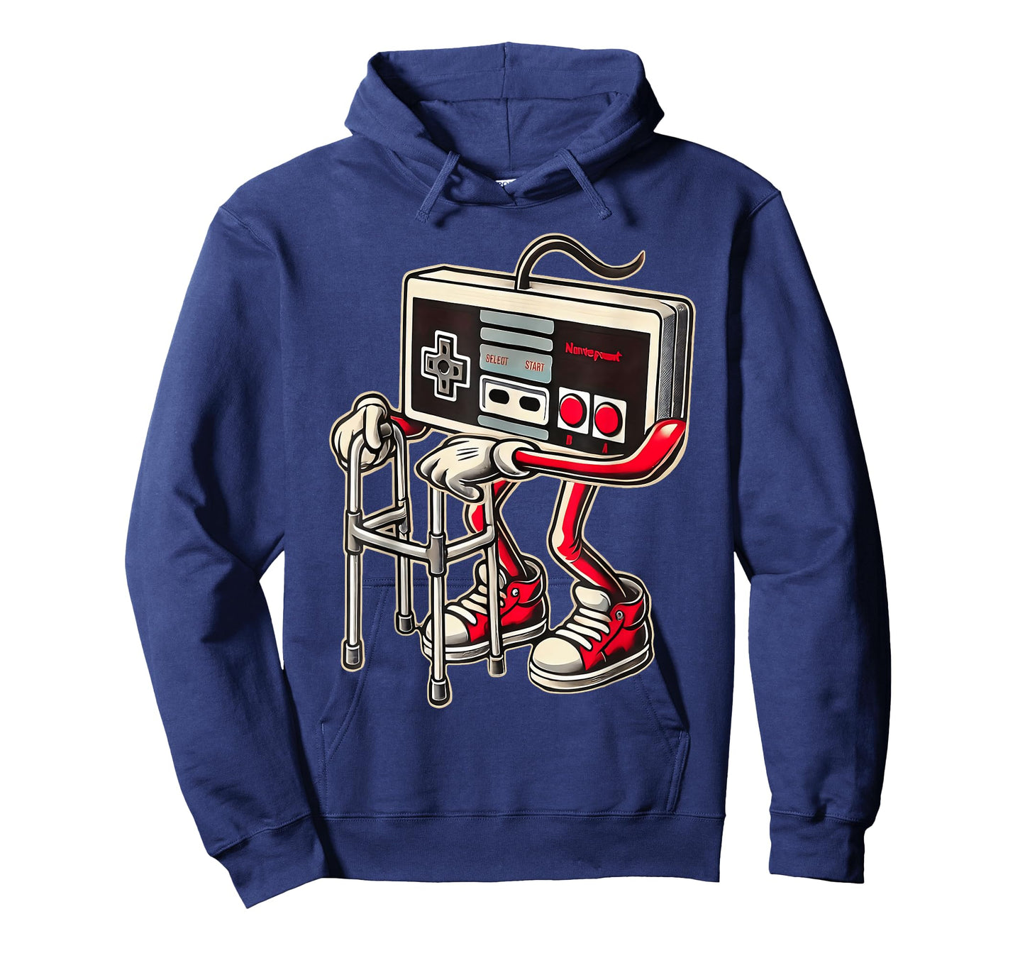 Retro Video Game Controller with Walker Funny Gamer Gaming T-Shirt
