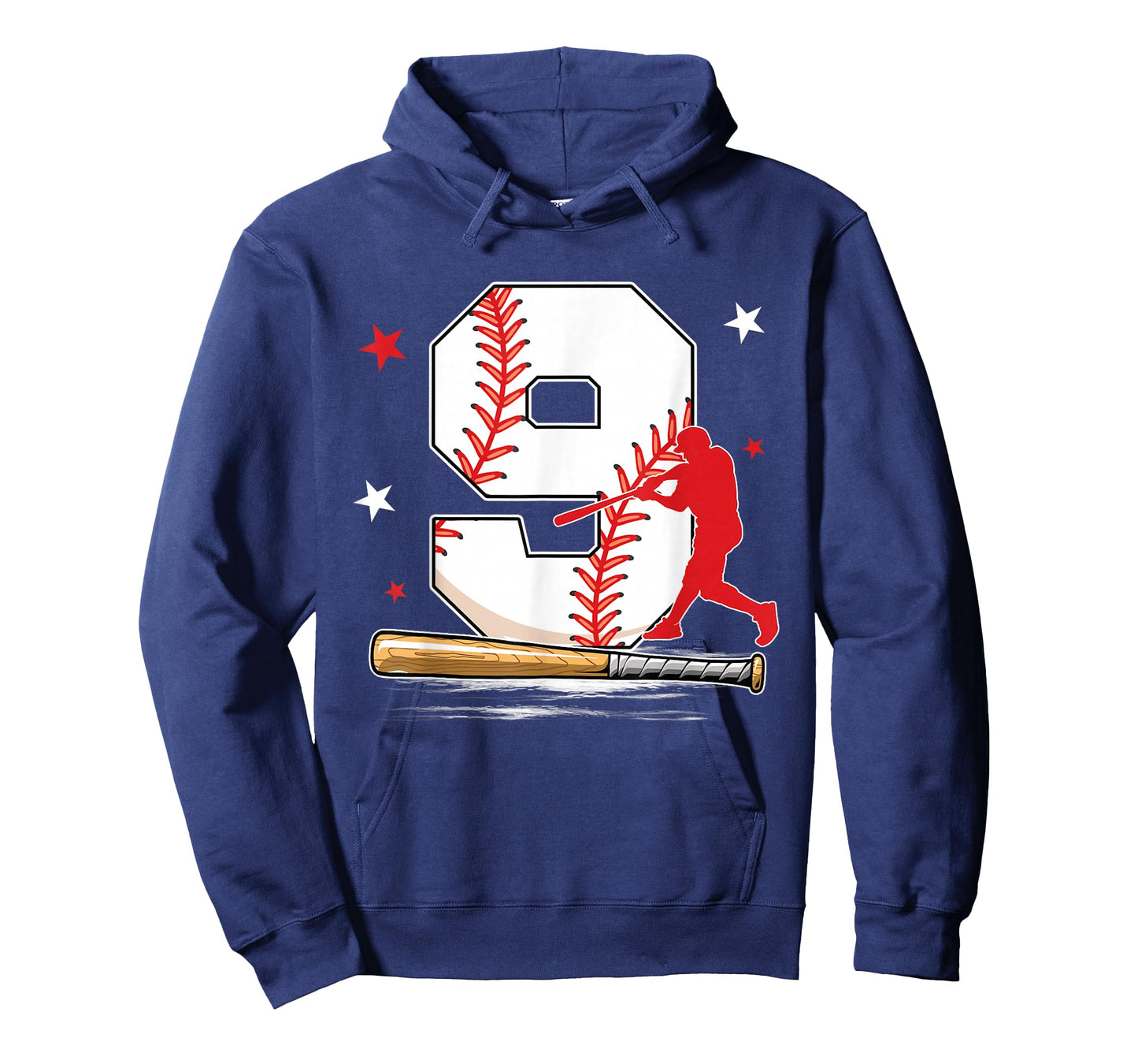 9 Years Old Baseball Birthday Boy 9th Bday Party T-Shirt
