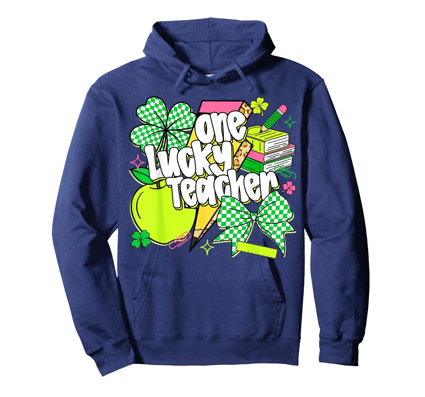 One Lucky Teacher St Patrick's Day Coquette T-Shirt