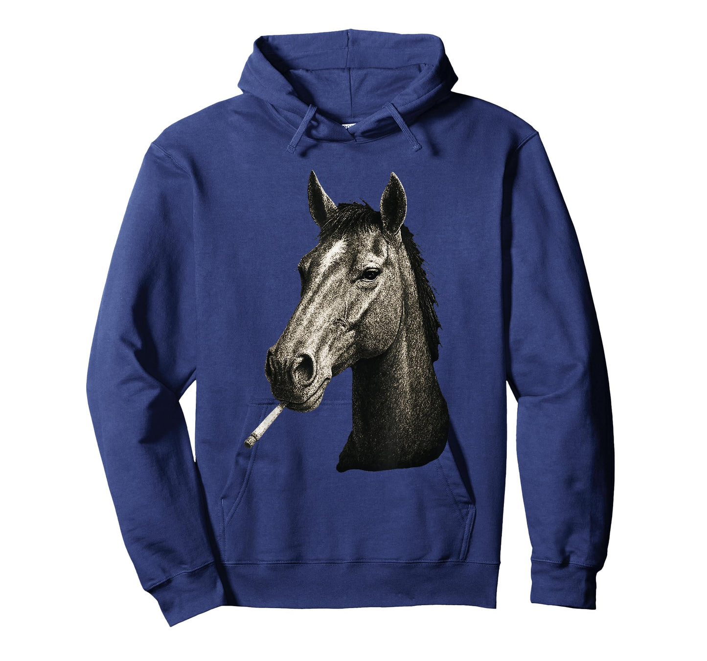 Funny Smoking Horse Cigarette Gen Z Meme T-Shirt