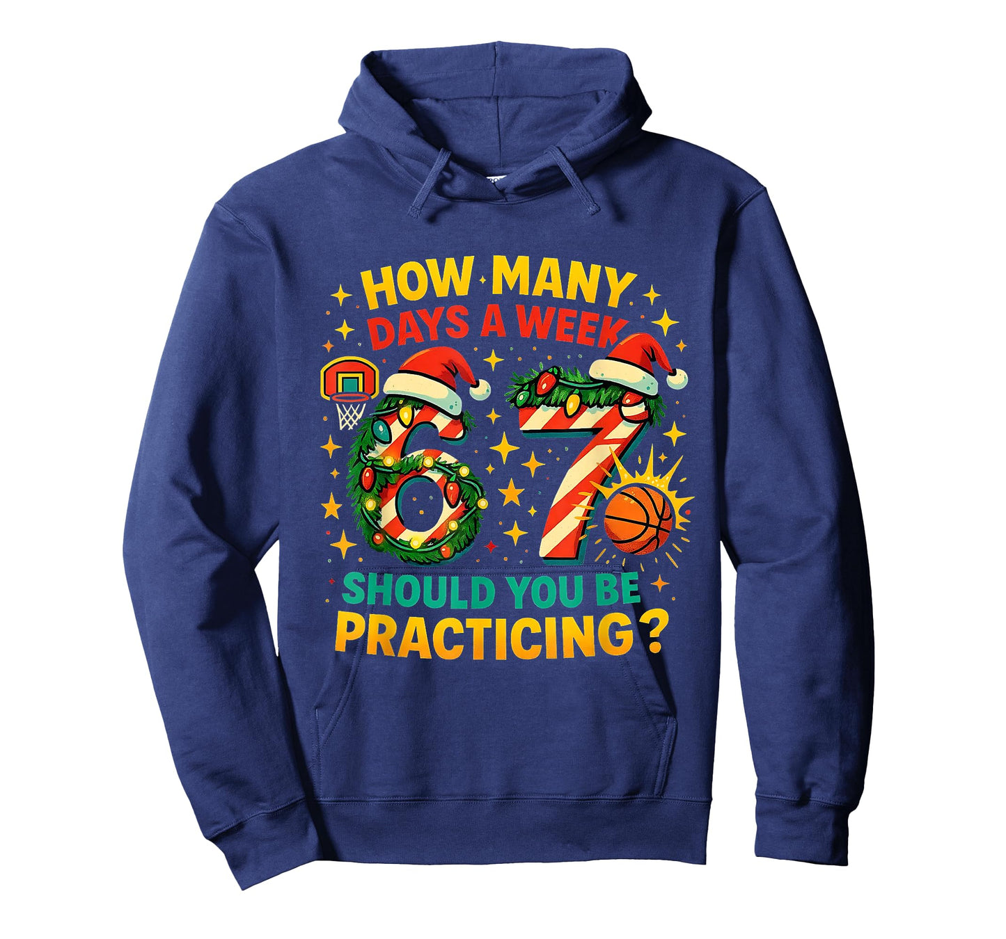 67 Basketball Christmas Funny Practice Meme Gift T-Shirt