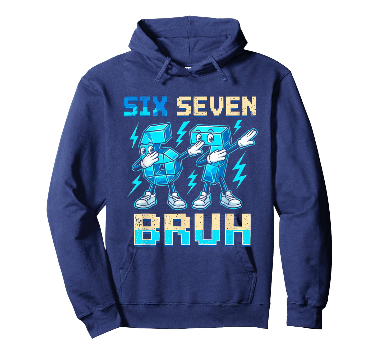 Six Seven Dabbing Cool Meme Bruh 67 Funny Dab Number T-Shirt