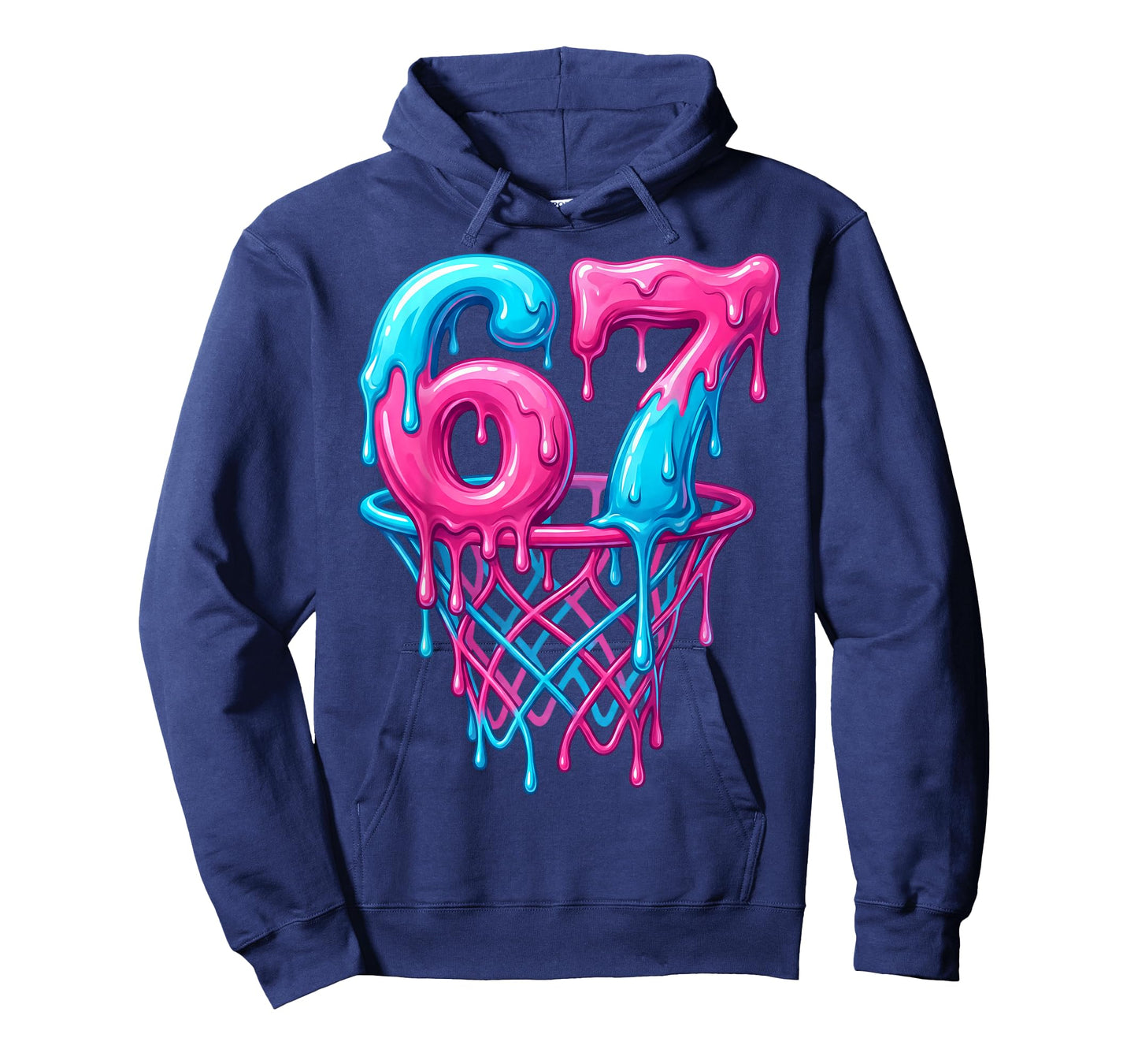 67 Basketball Drip Six Seven Funny T-Shirt