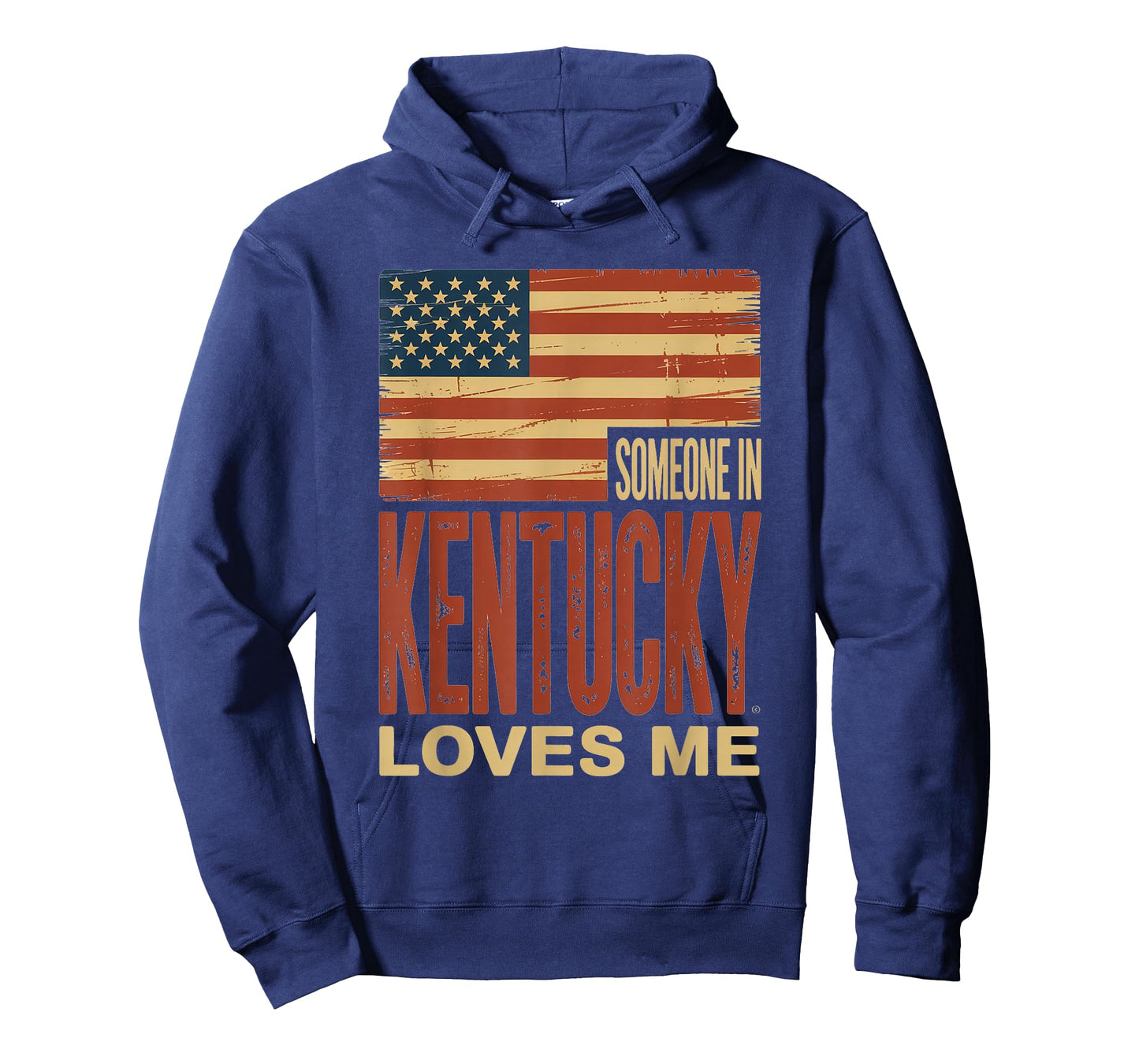 Someone in Kentucky Loves Me US Flag T-Shirt
