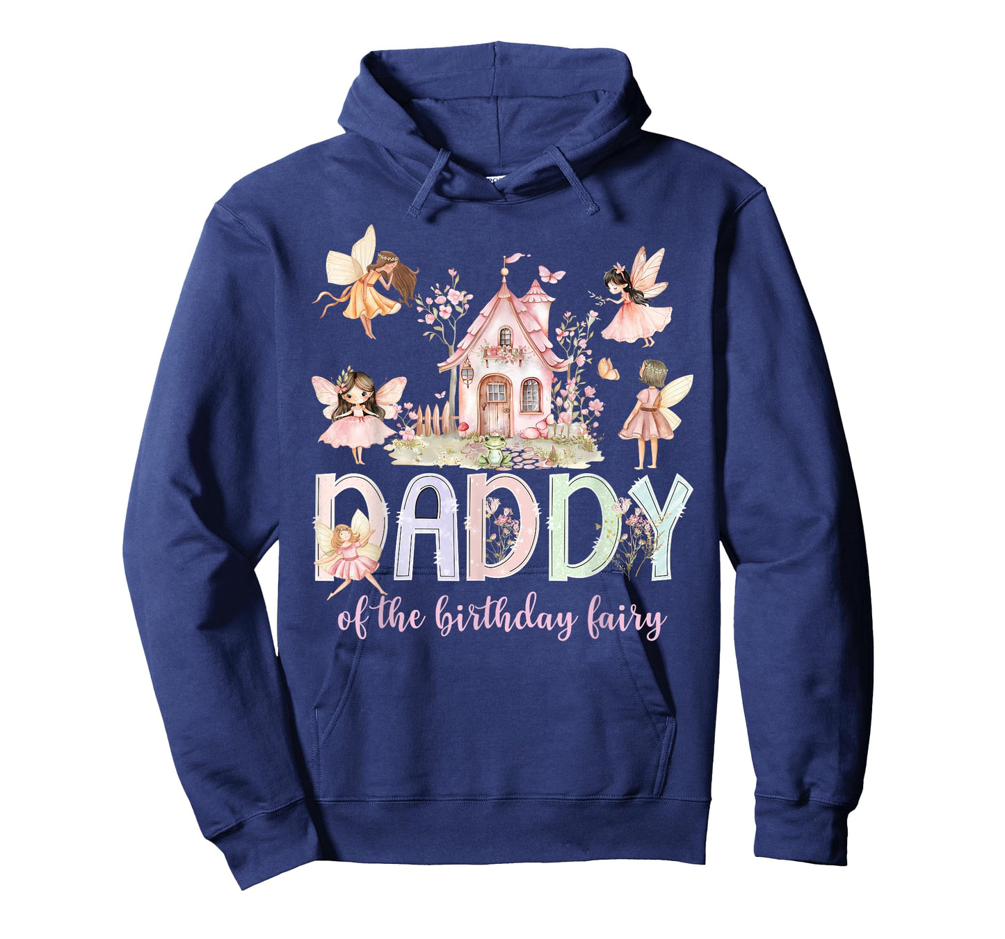Daddy of The Birthday Fairy Girl Magical Family Matching T-Shirt