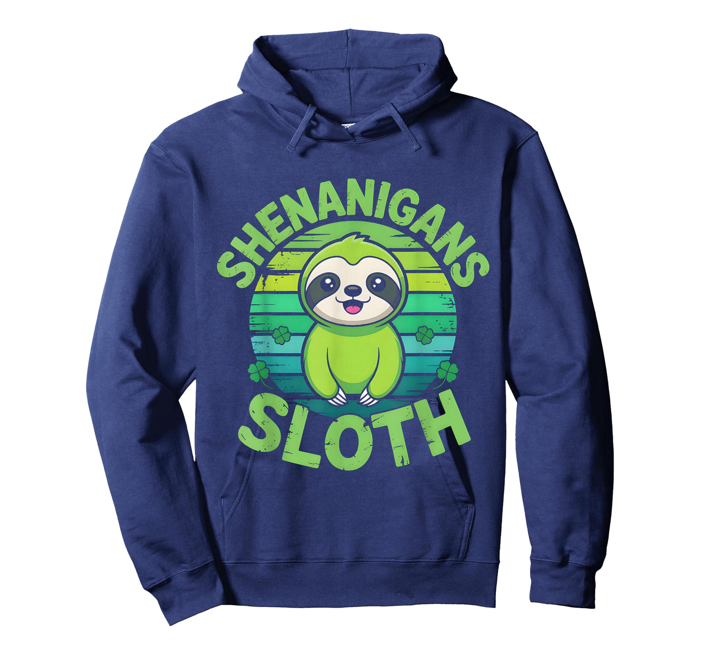 Sloth St Patricks Day Sloth Shenanigans Cute Animal Lover T-Shirt