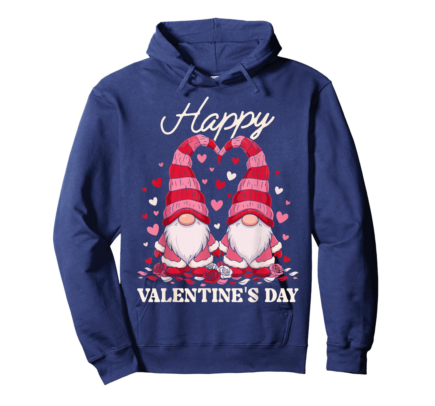 Happy Valentine Gnomes Cute Red Hearts Love Gnome Women T-Shirt