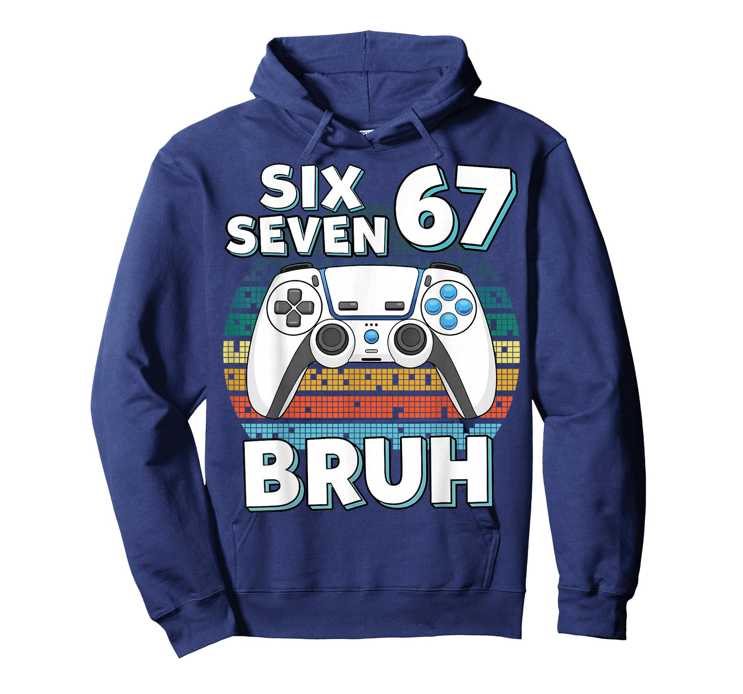 Funny Gaming Six Seven 67 Bruh Gamer Boy for Men Boys Kids T-Shirt