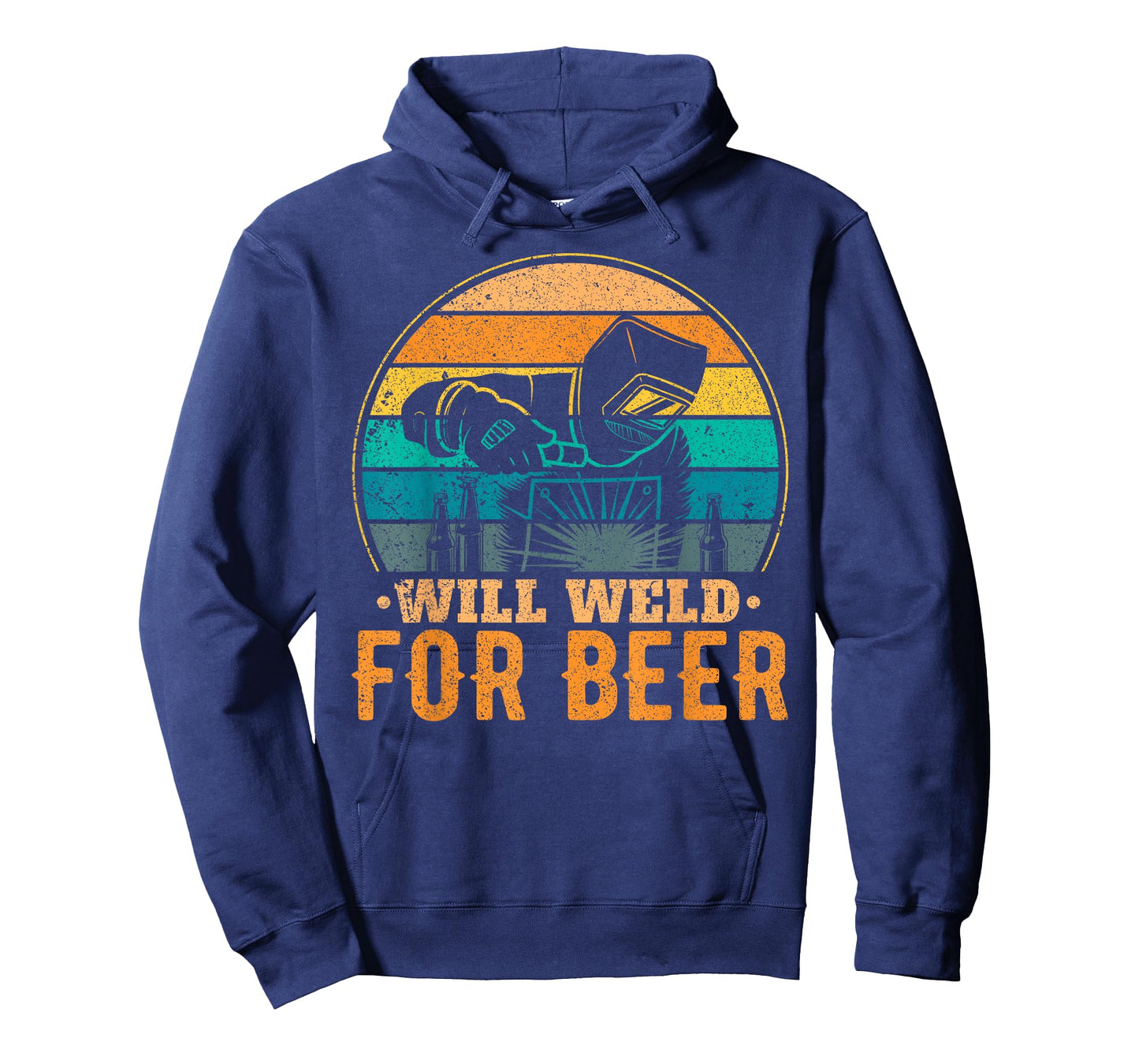 Funny Welder Welding Will Weld for Beer T-Shirt