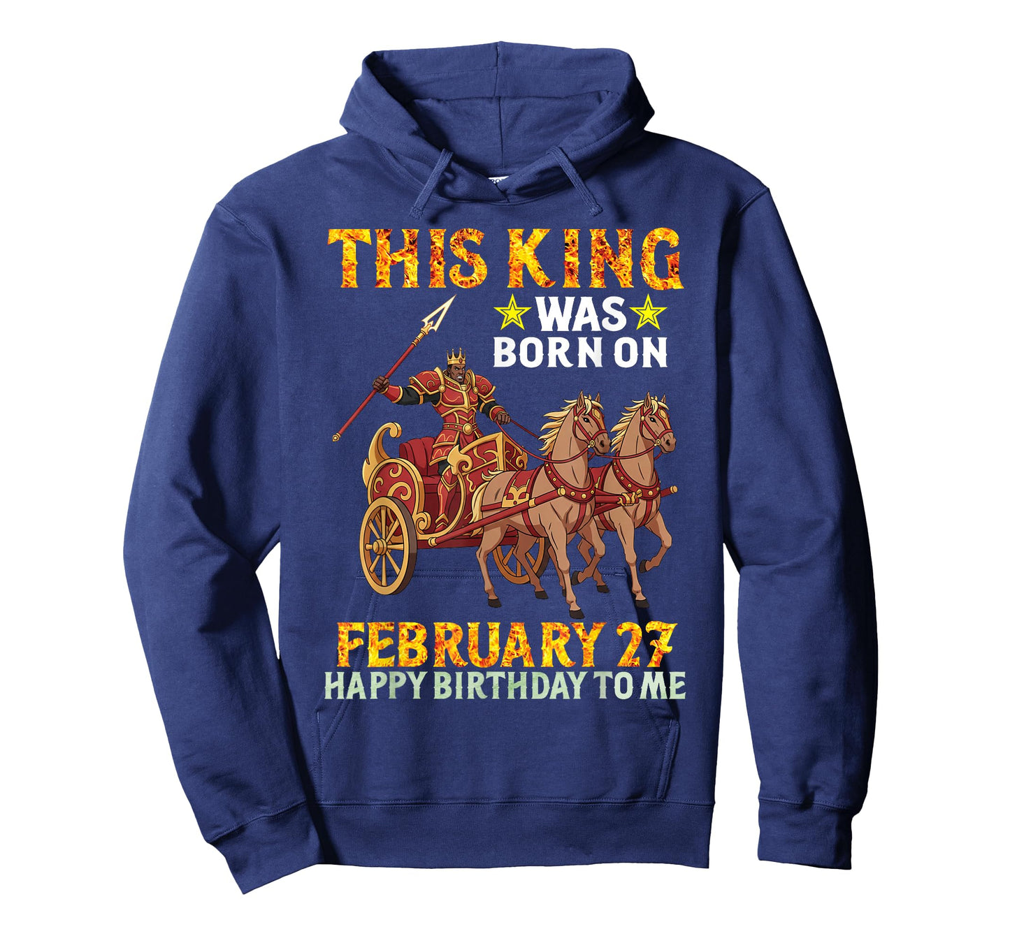 This King was Born On February 27 Happy Birthday to Me You T-Shirt