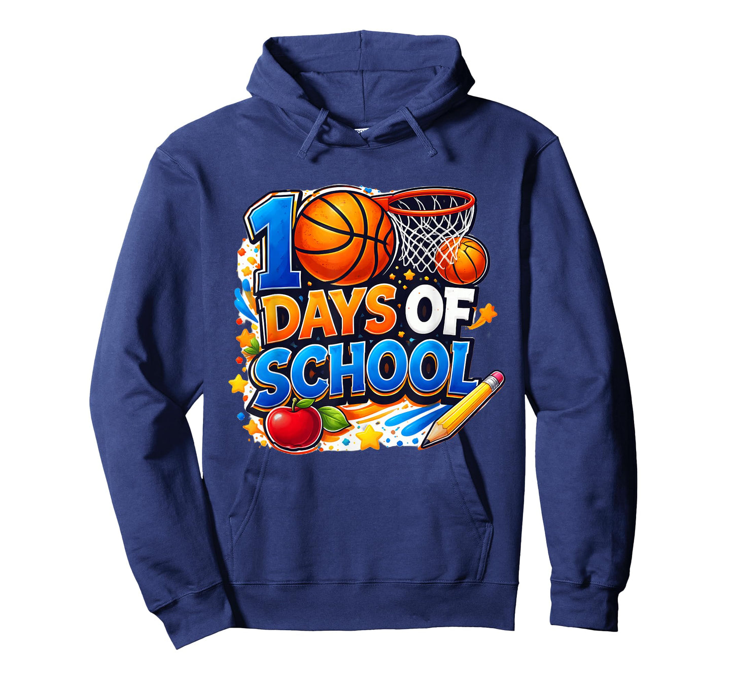 100th Day of School Kid Basketball 100th Days of School Boys T-Shirt