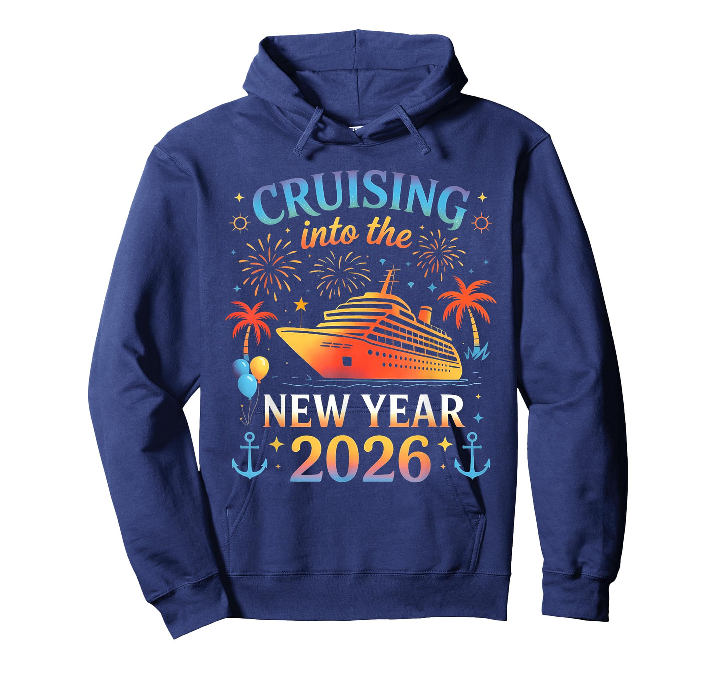 Cruising Into The New Year 2026 Happy New Year Family Cruise T-Shirt
