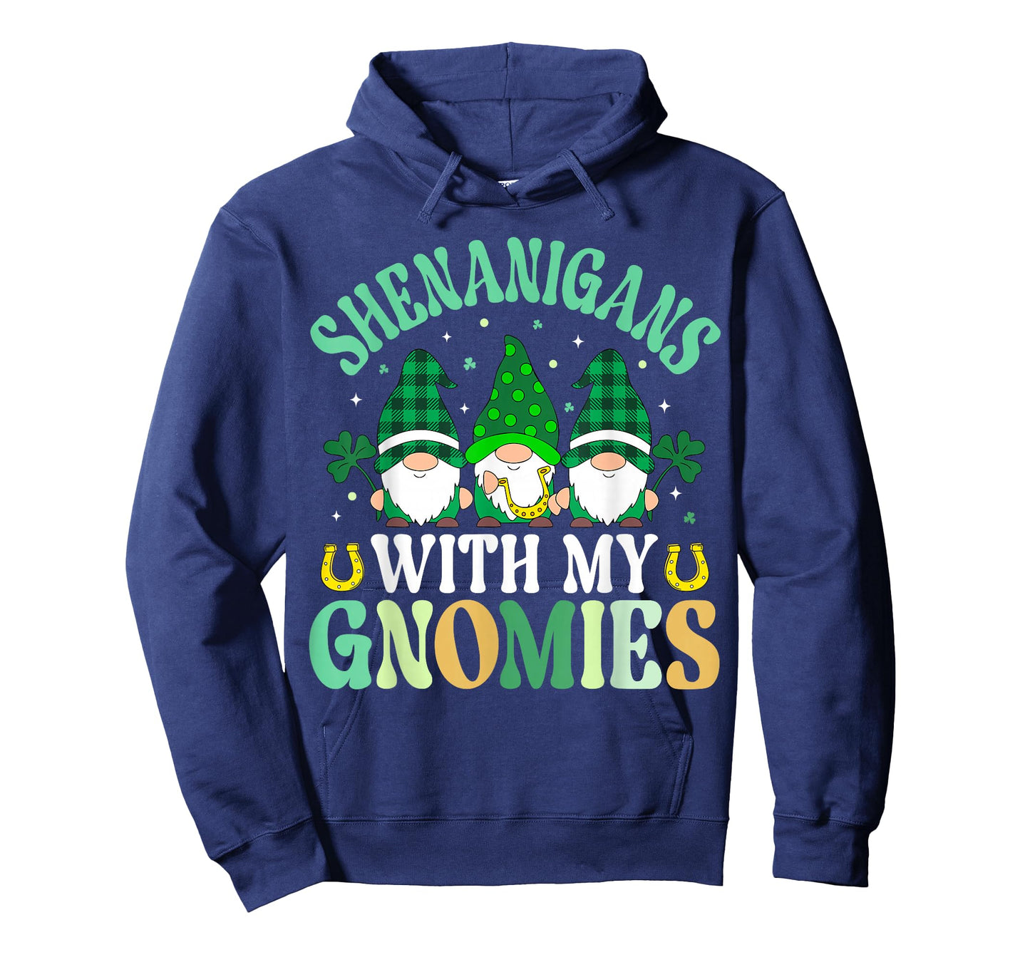 Shenanigans with My Gnomies St Patrick’s Day Irish Shamrock T-Shirt