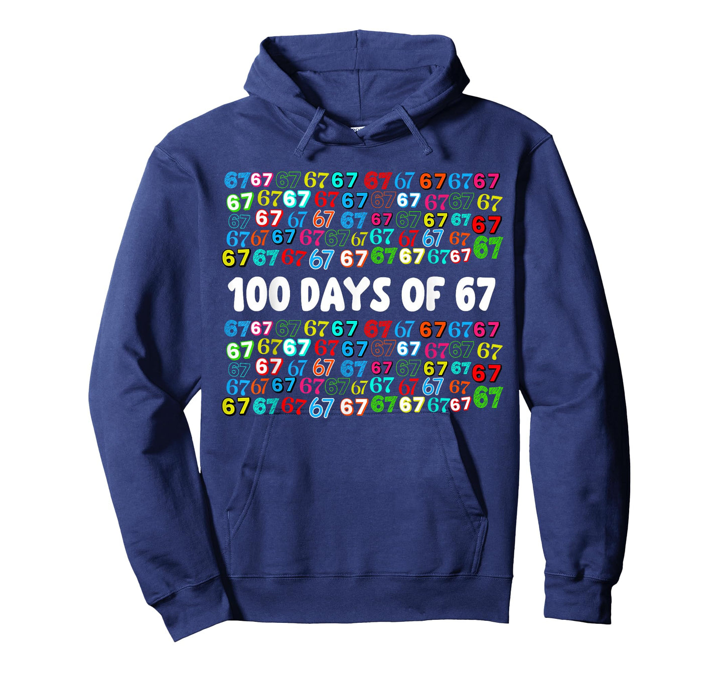 100 Days of 67 for Teacher Kids Girls Boys Teens 100th Day T-Shirt