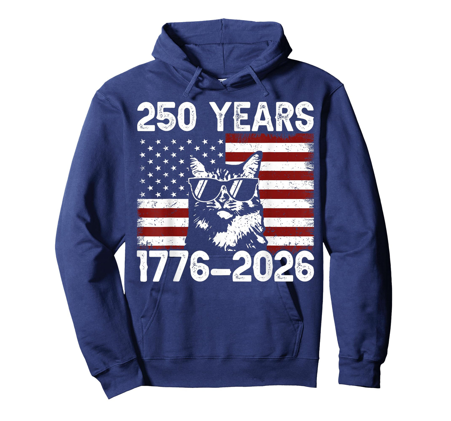250 Years American 1776 2026 250th USA Patriotic 4th of July T-Shirt