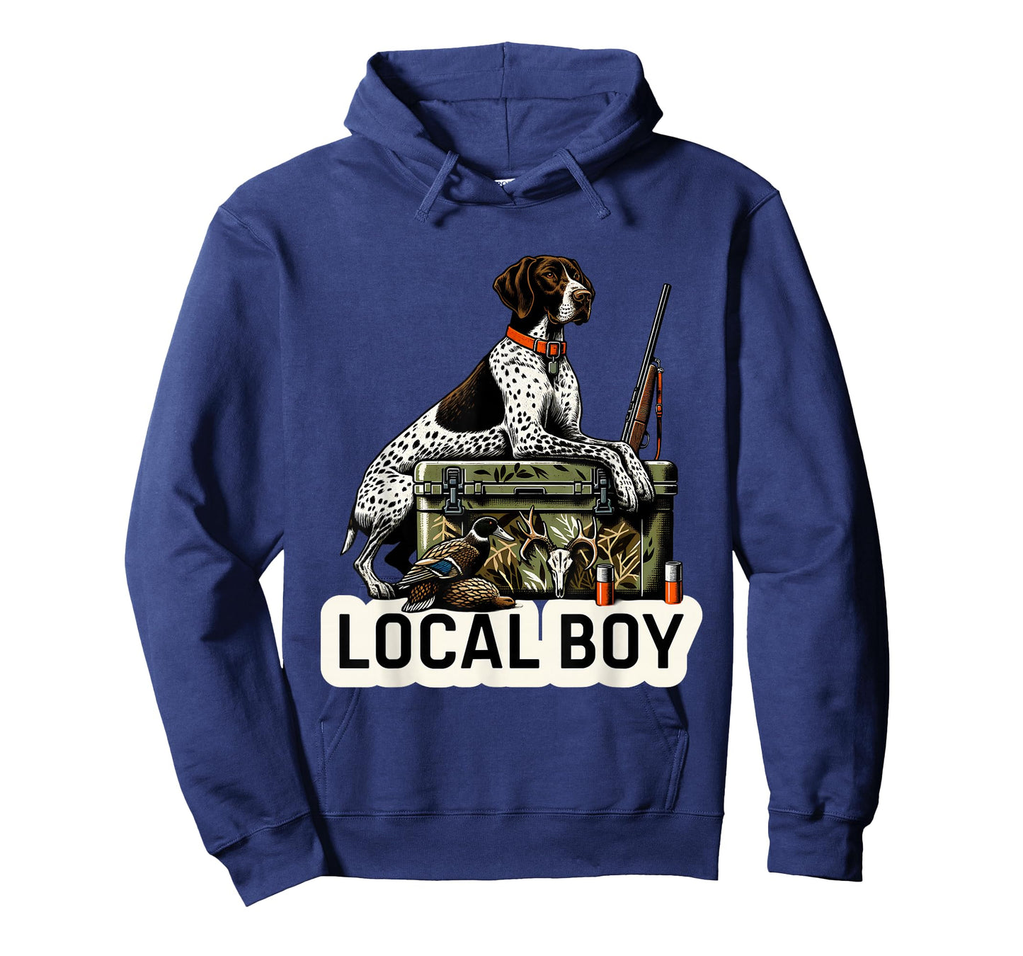 Local Boy German Shorthaired Pointer Dog Duck Hunting T-Shirt