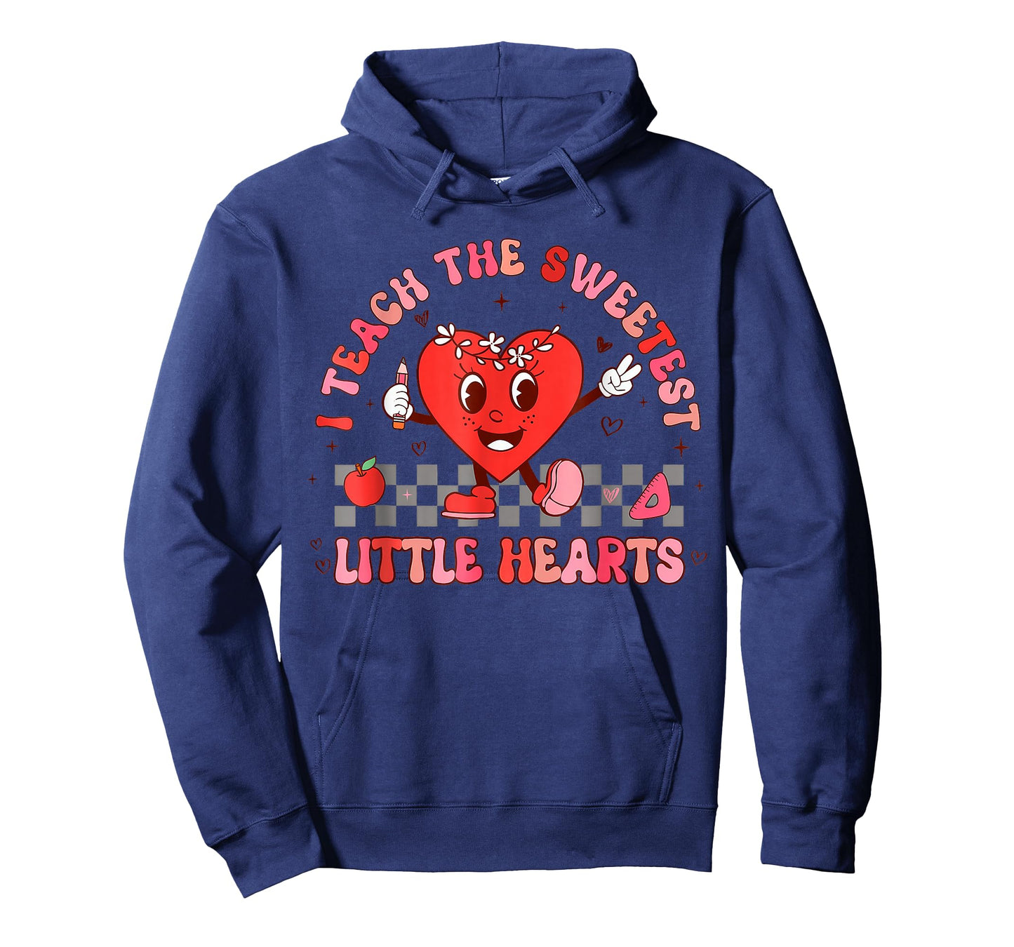 Valentines Day I Teach The Sweetest Little Hearts Teachers T-Shirt