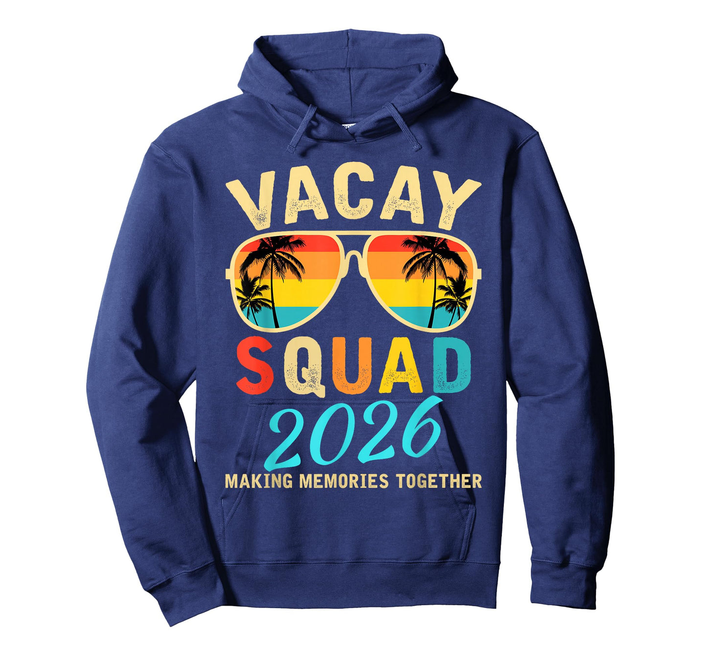 Vacay Squad 2026 Summer Vacation Family Friends Trip Palm T-Shirt