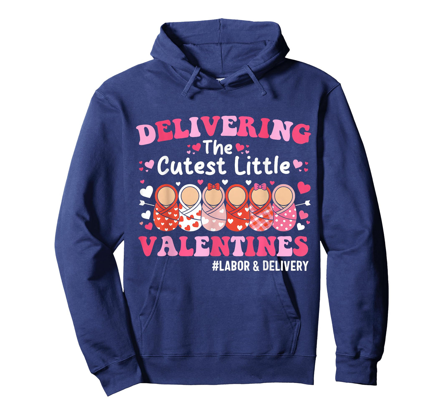 Cutest Little Valentines Labor & Delivery Valentine's Day T-Shirt