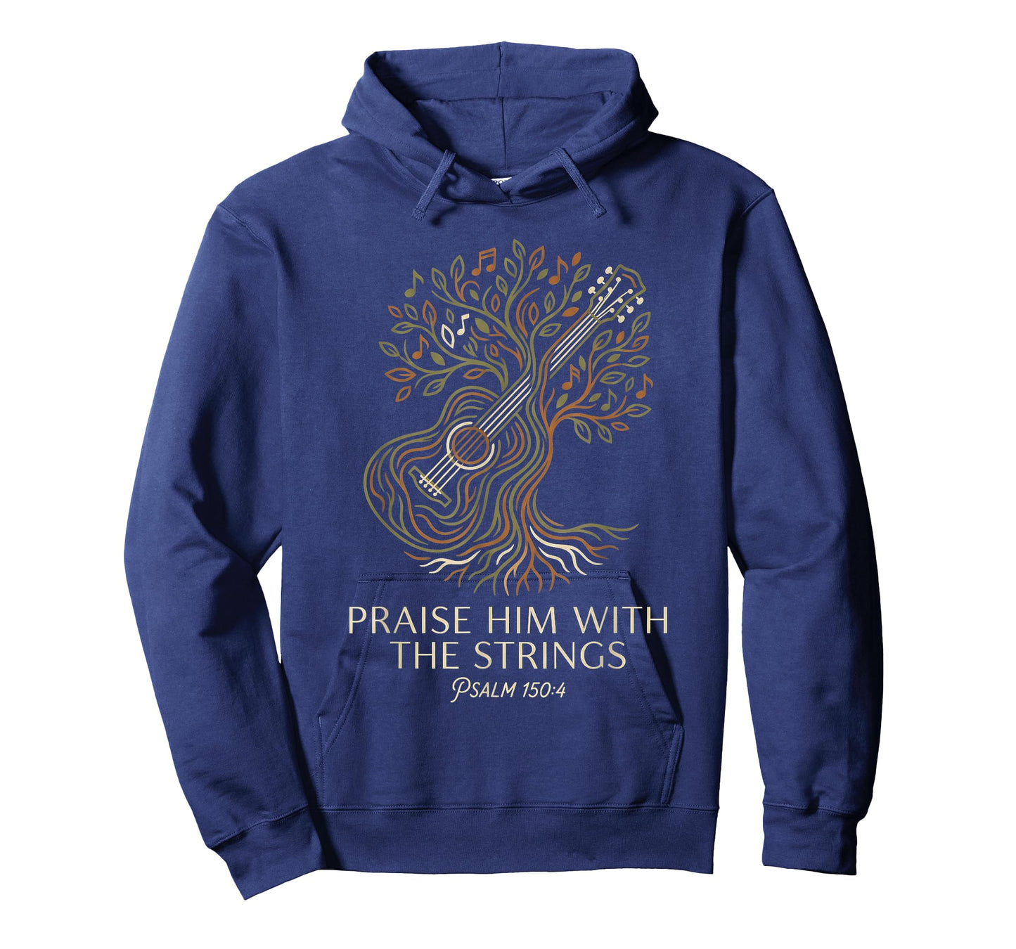 Christian Guitarist Praise Him with The Strings T-Shirt