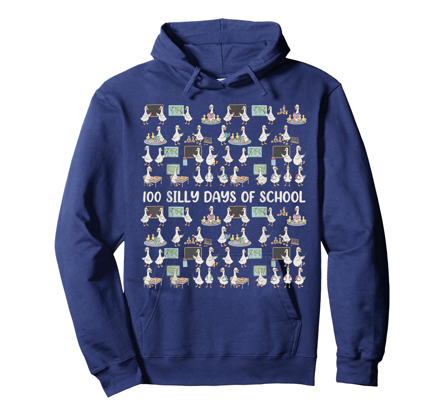 100 Days of Silly Gooses Funny 100th Day of School Teacher T-Shirt