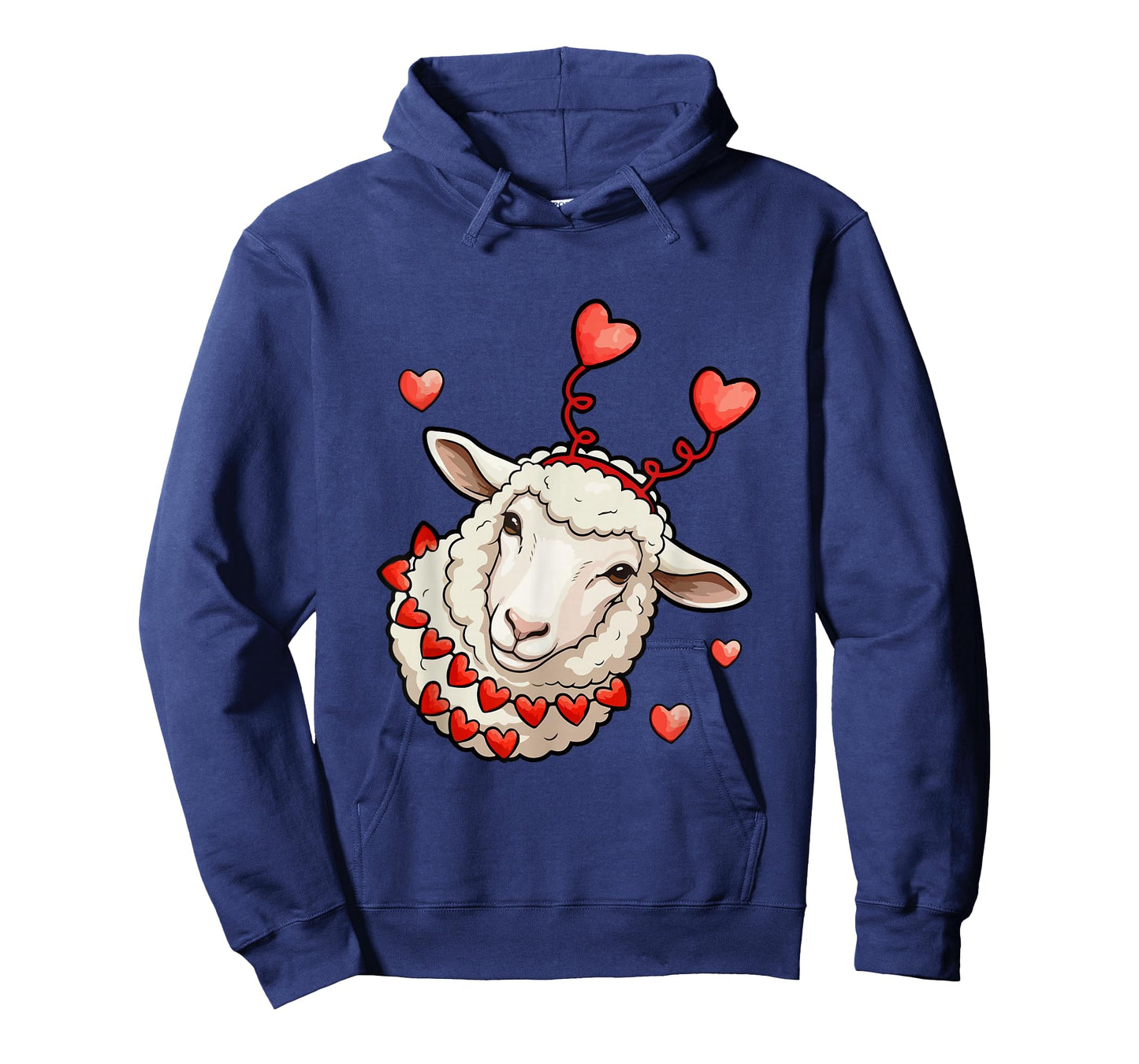 Sheep Face Valentine's Day Matching Farmer Owner Family Kids T-Shirt